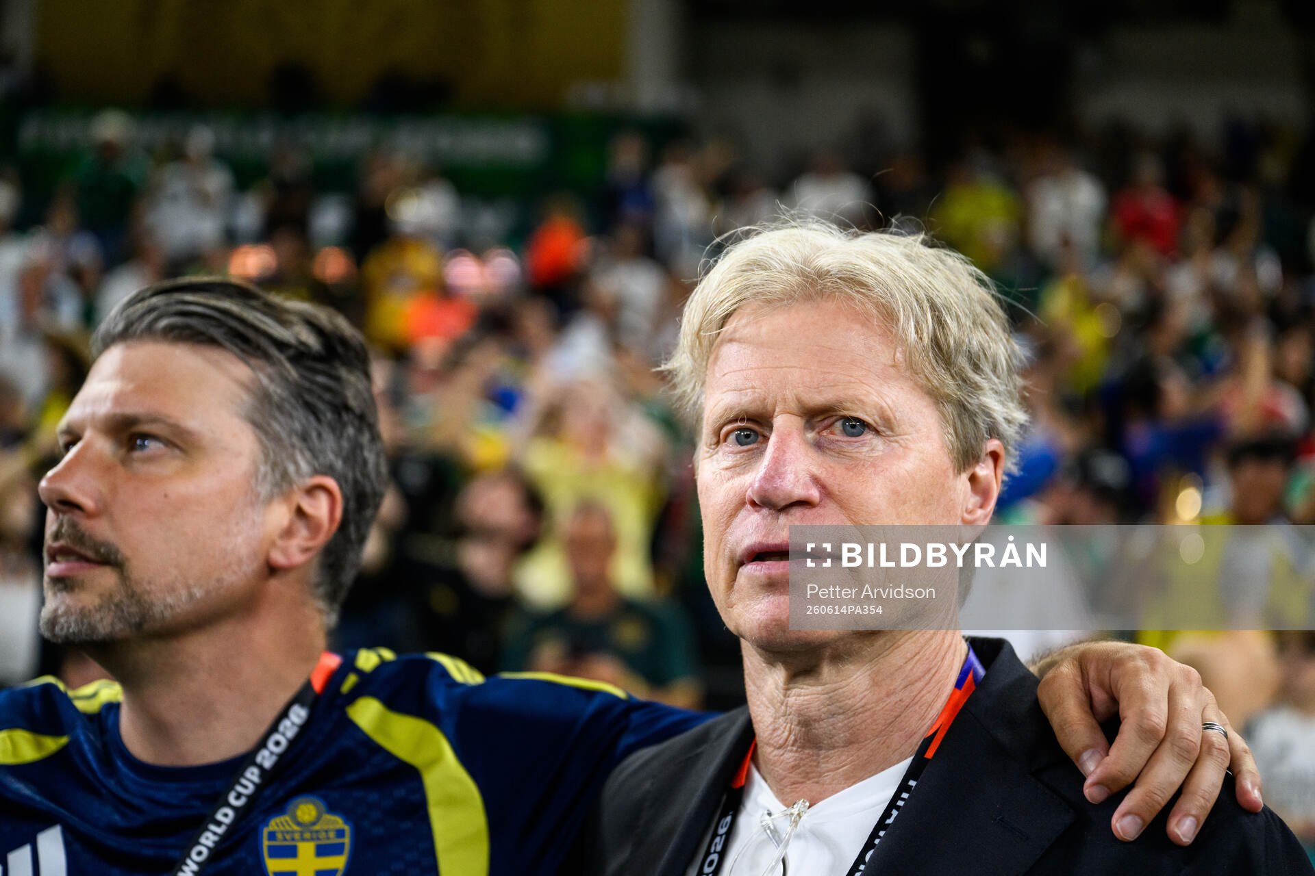 Team manager Stefan Pettersson of the Swedish national