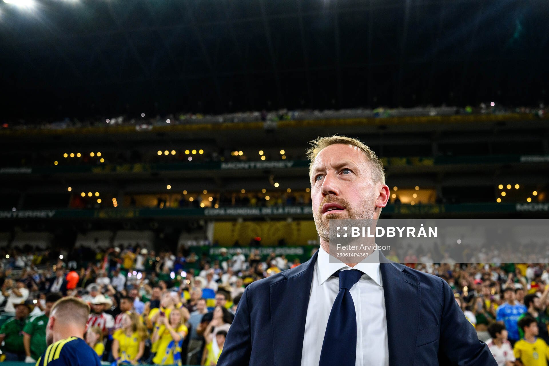 Head coach Graham Potter of Sweden