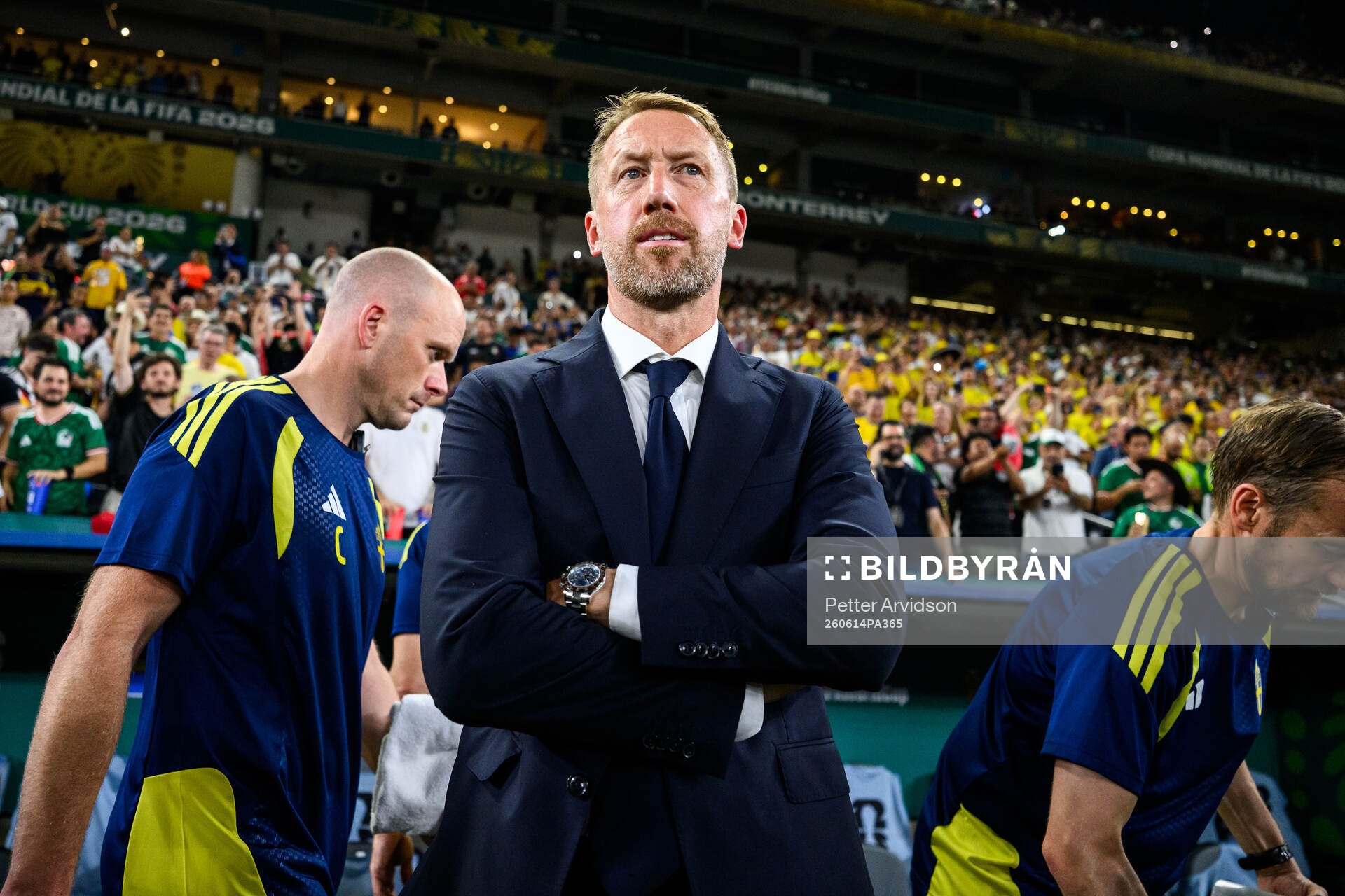 Head coach Graham Potter of Sweden