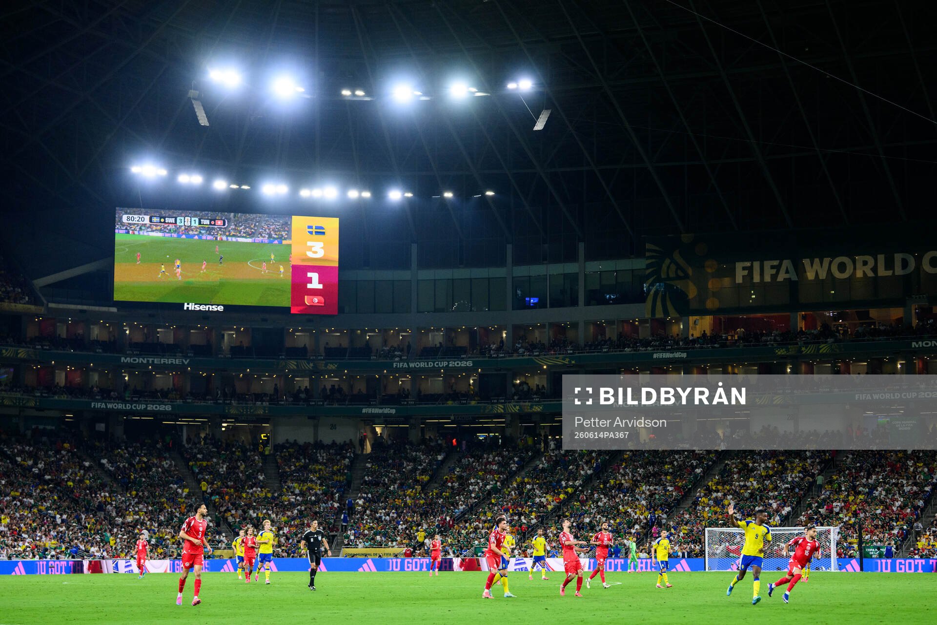 general view of Estadio Monterrey