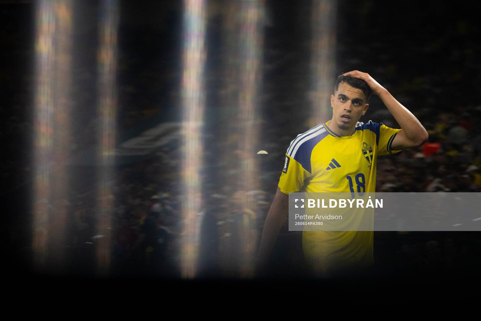 Yasin Ayari of Sweden