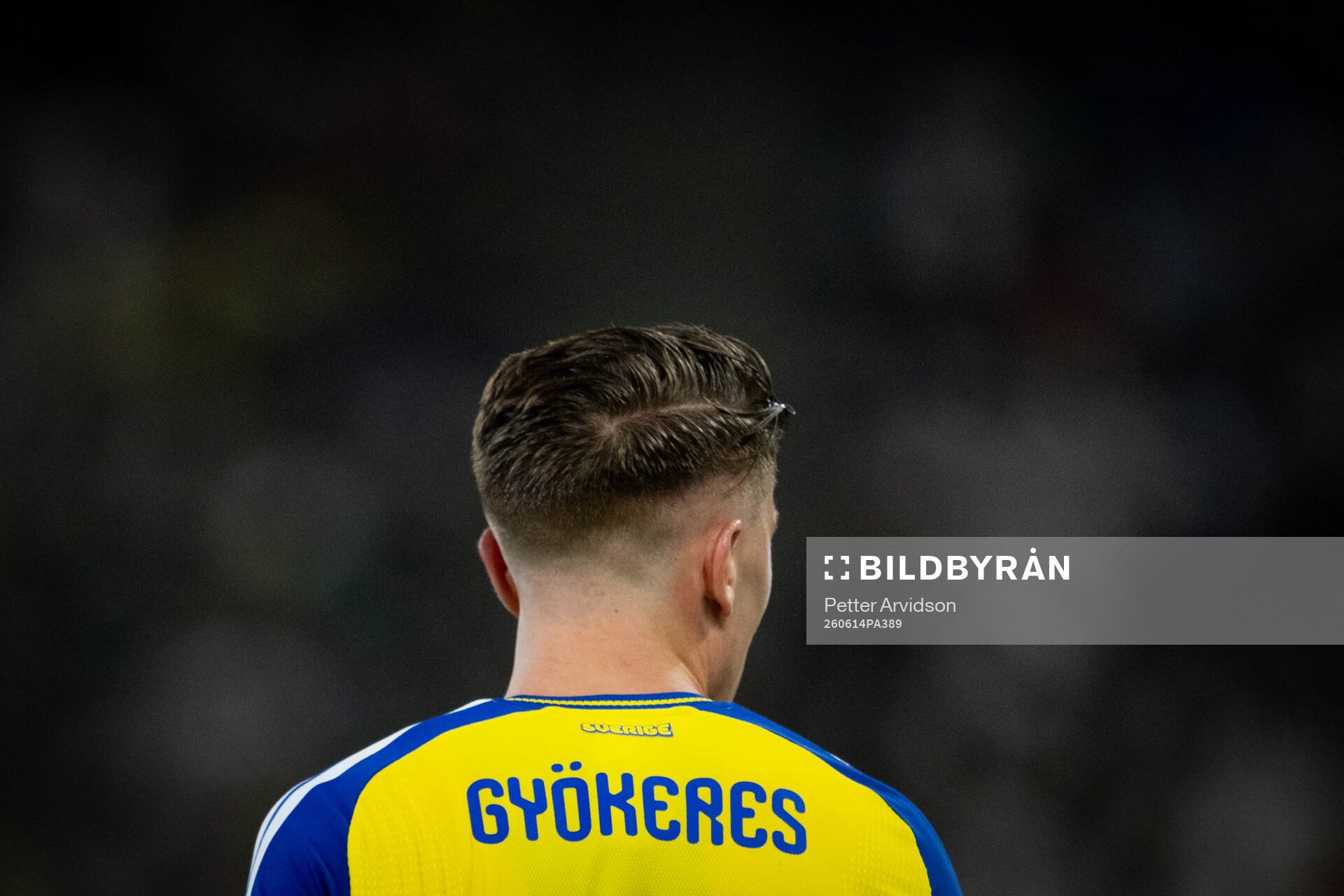 Viktor Gyökeres of Sweden