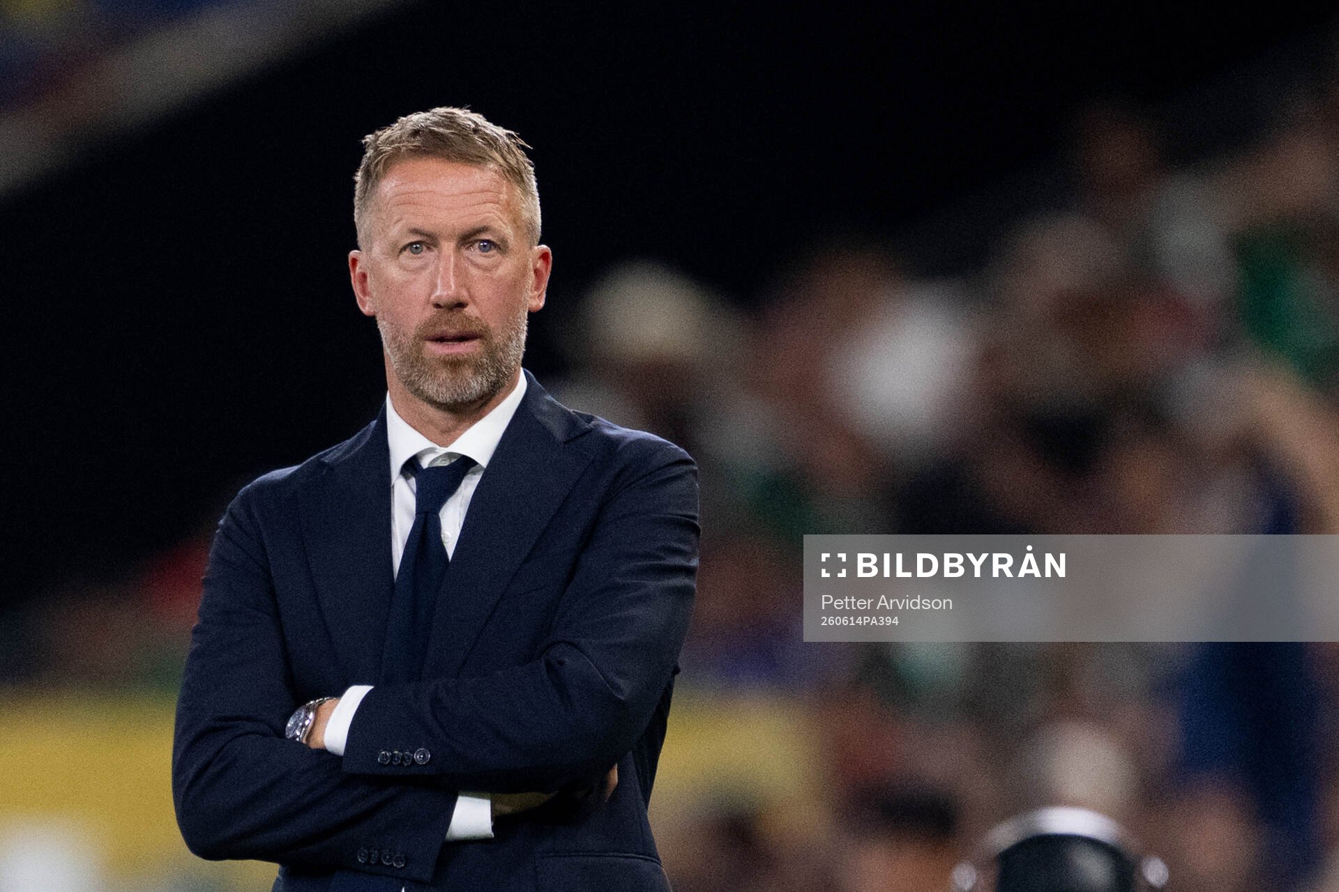 Head coach Graham Potter of Sweden