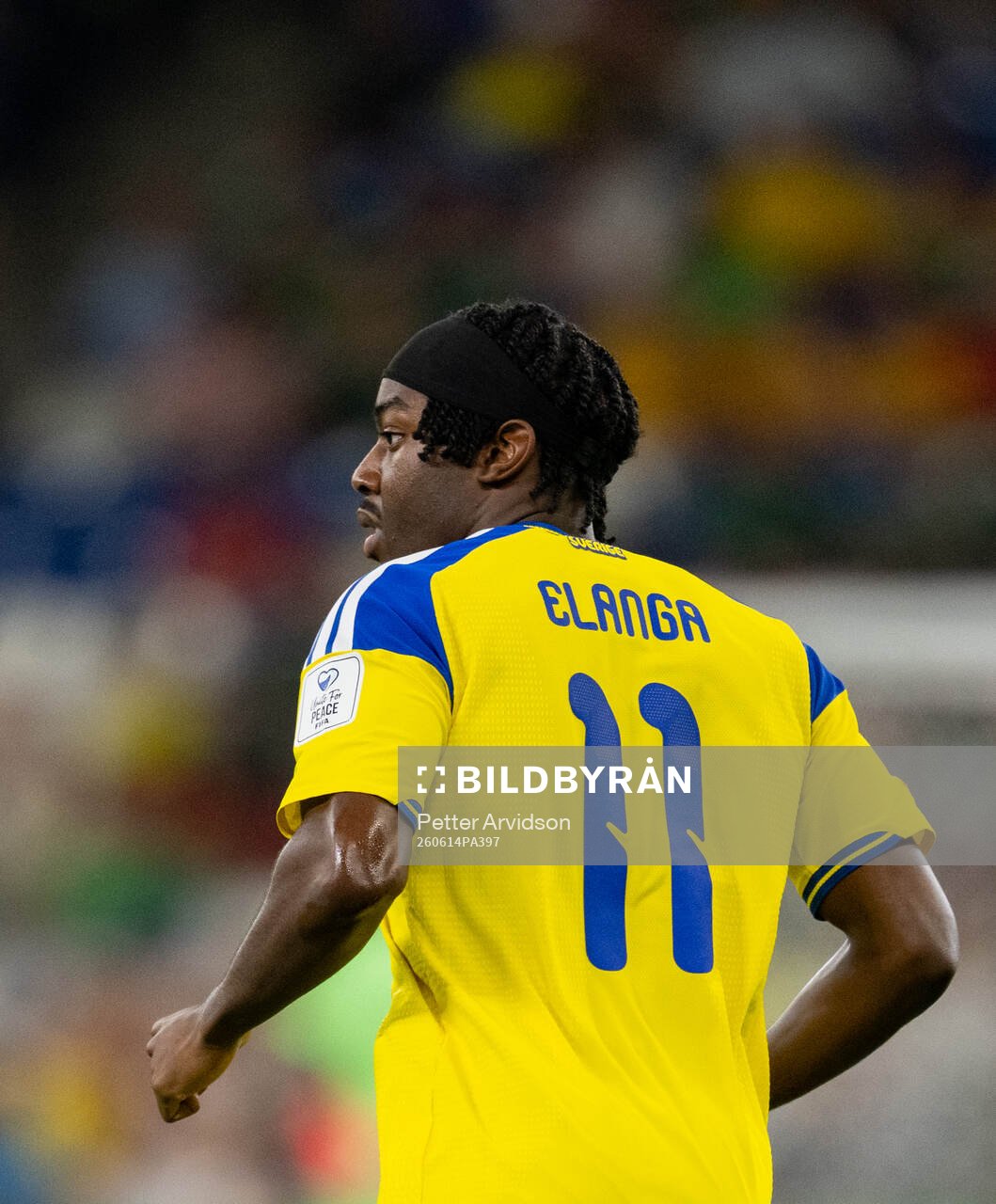 Anthony Elanga of Sweden
