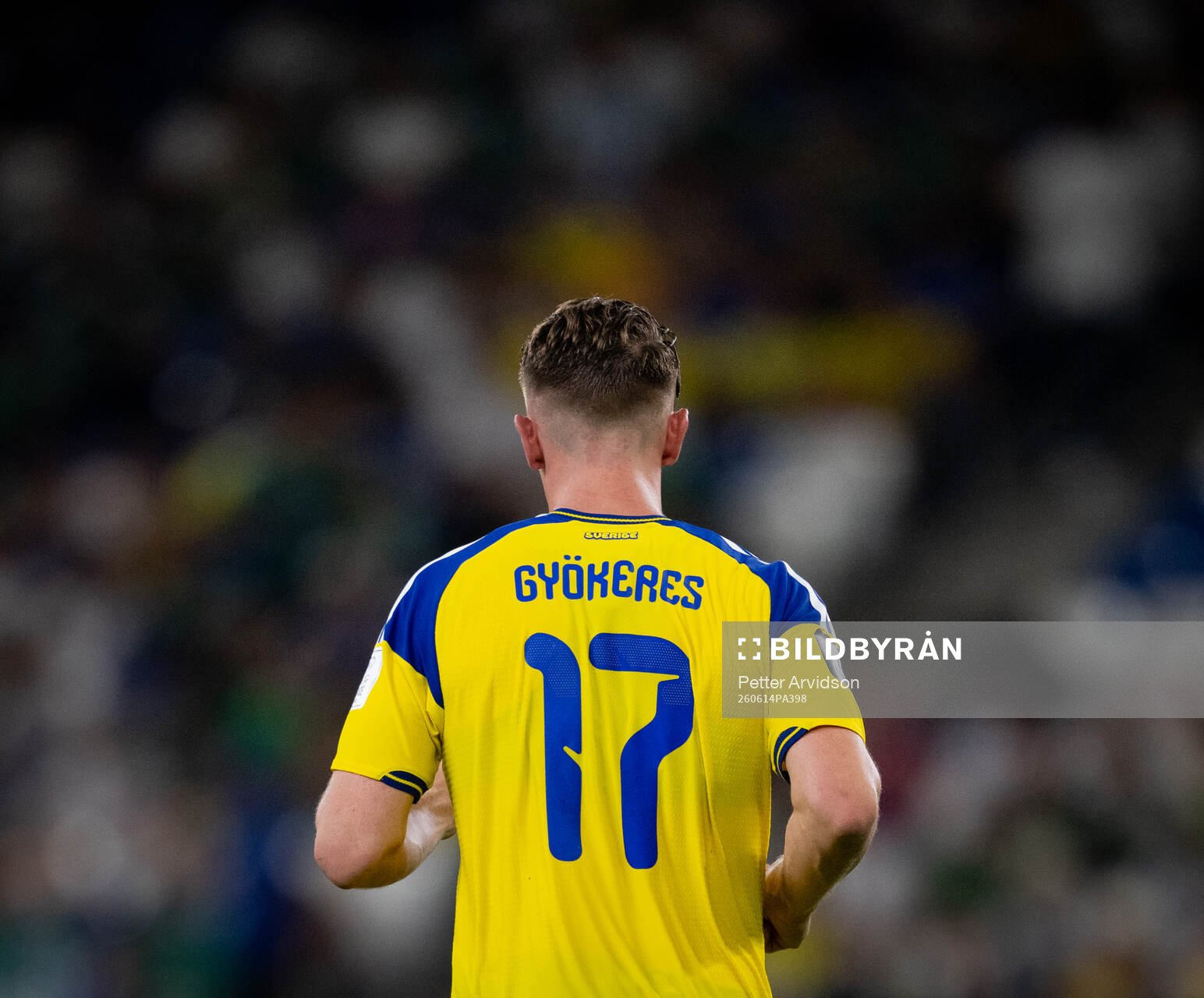 Viktor Gyökeres of Sweden