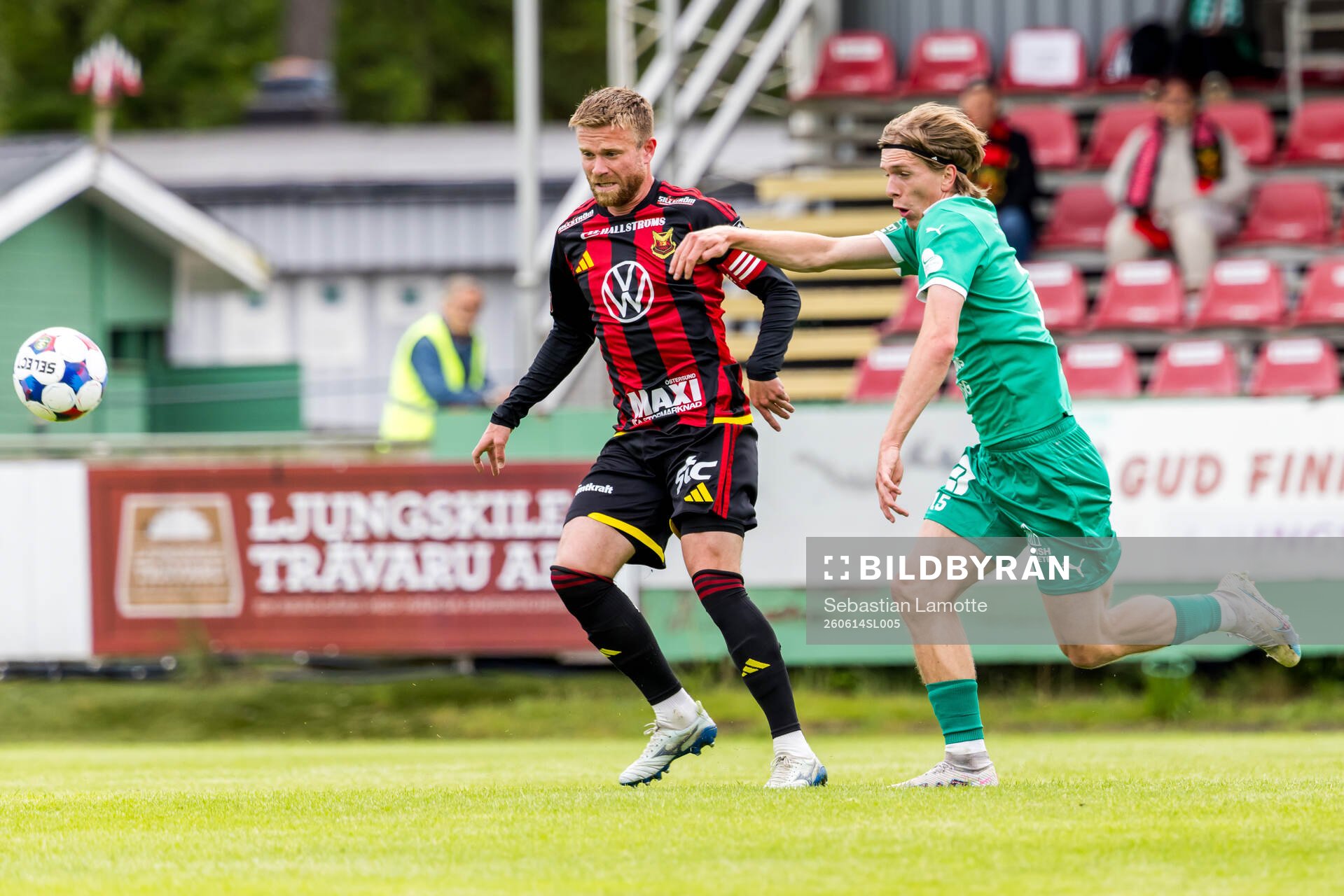 Östersunds Dennis Widgren och Ljungskiles David Frisk