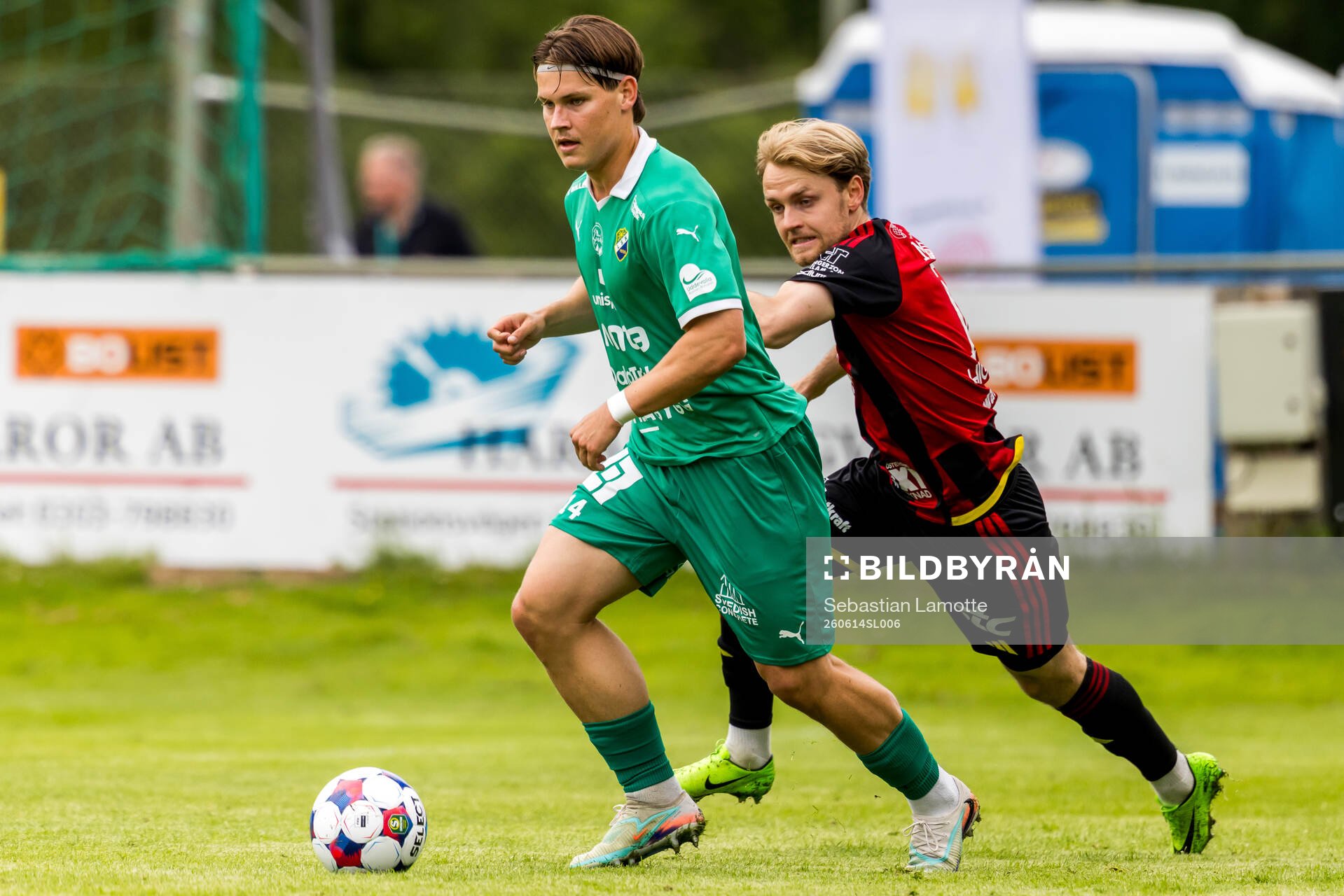 Ljungskiles Daniel Lagerlöf och Östersunds Simon Marklund