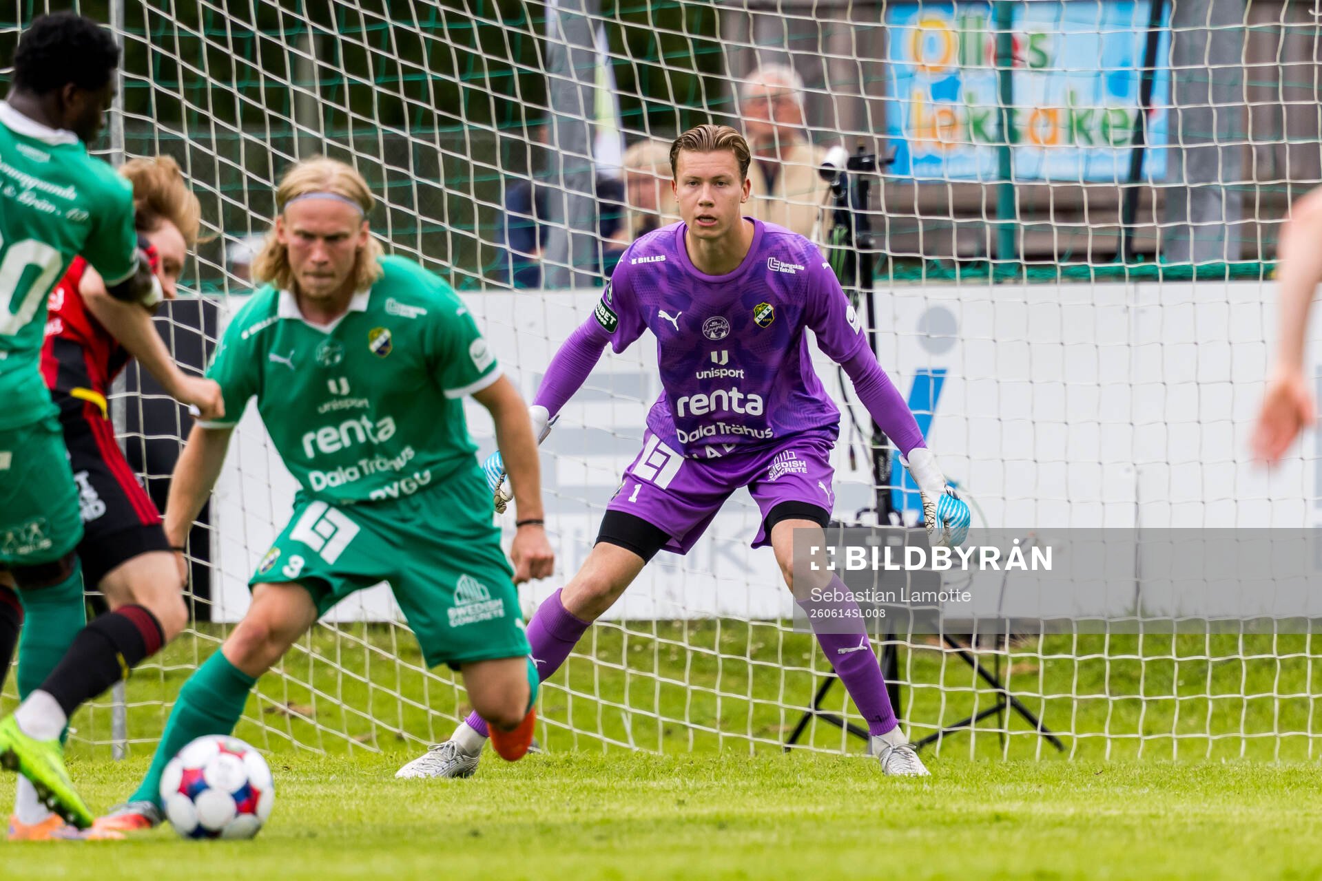 Ljungskiles målvakt Lukas Eriksson