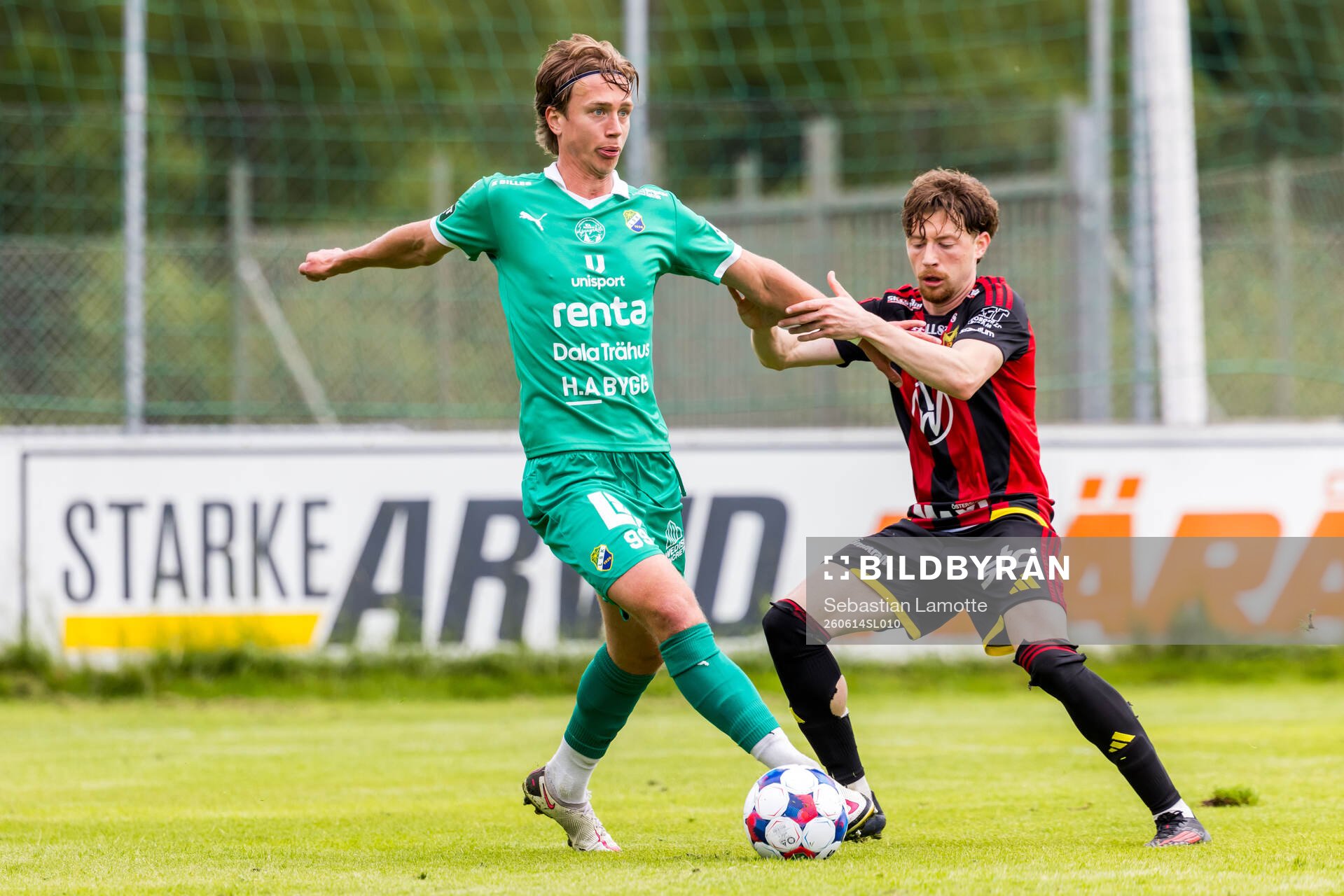 Ljungskiles Lukas Lindholm Corner och Östersunds Daniel