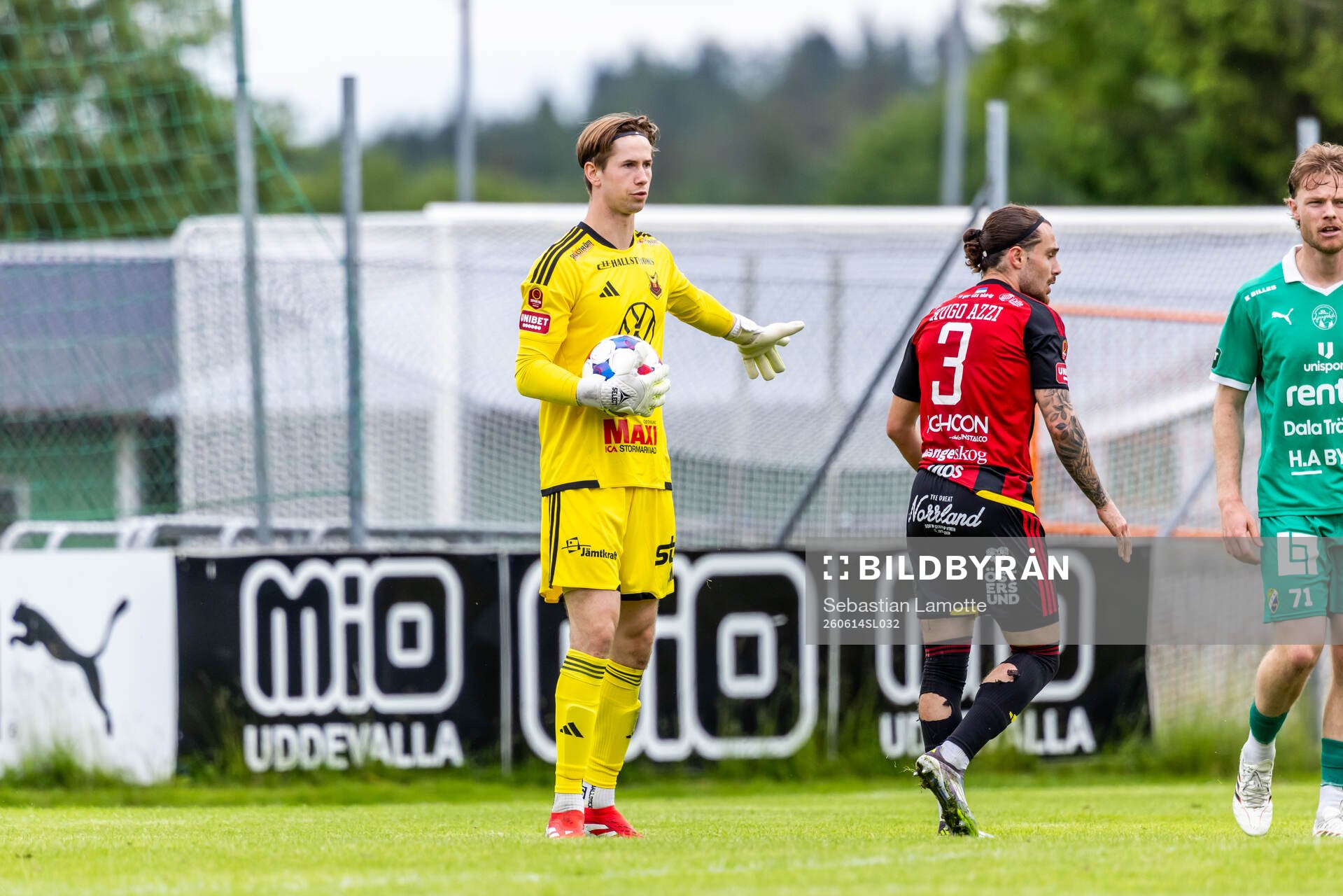 Östersunds målvakt Melker Uppenberg