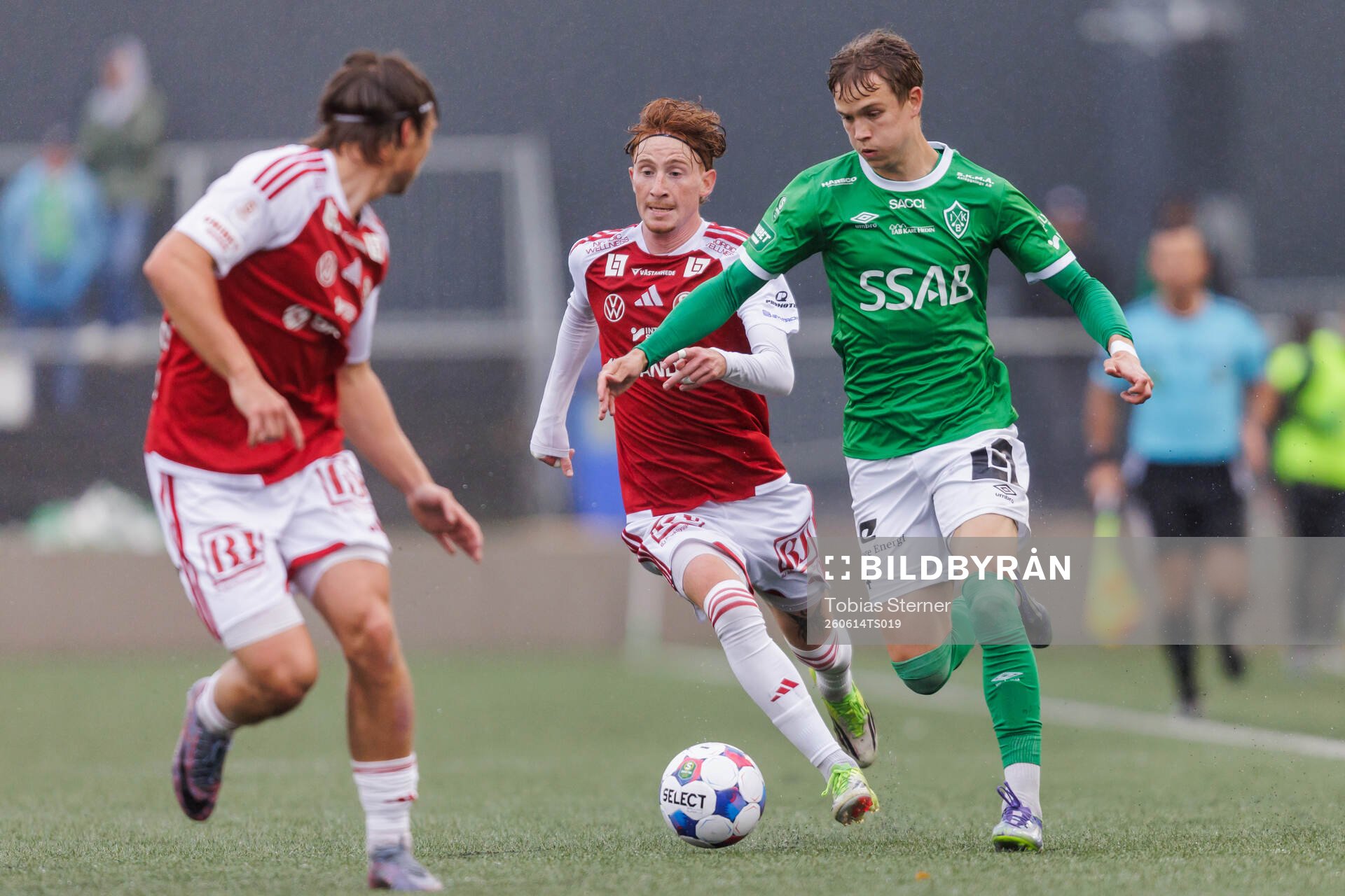 Sandvikens Alan Carleton och Brages Anders Hellblom