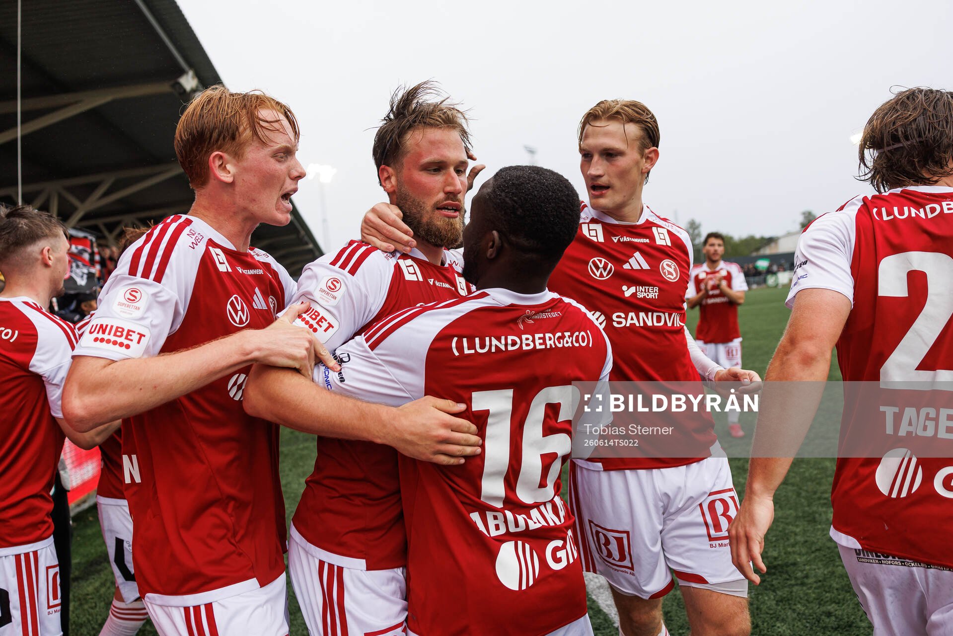 Sandvikens Kasper Harletun jublar
