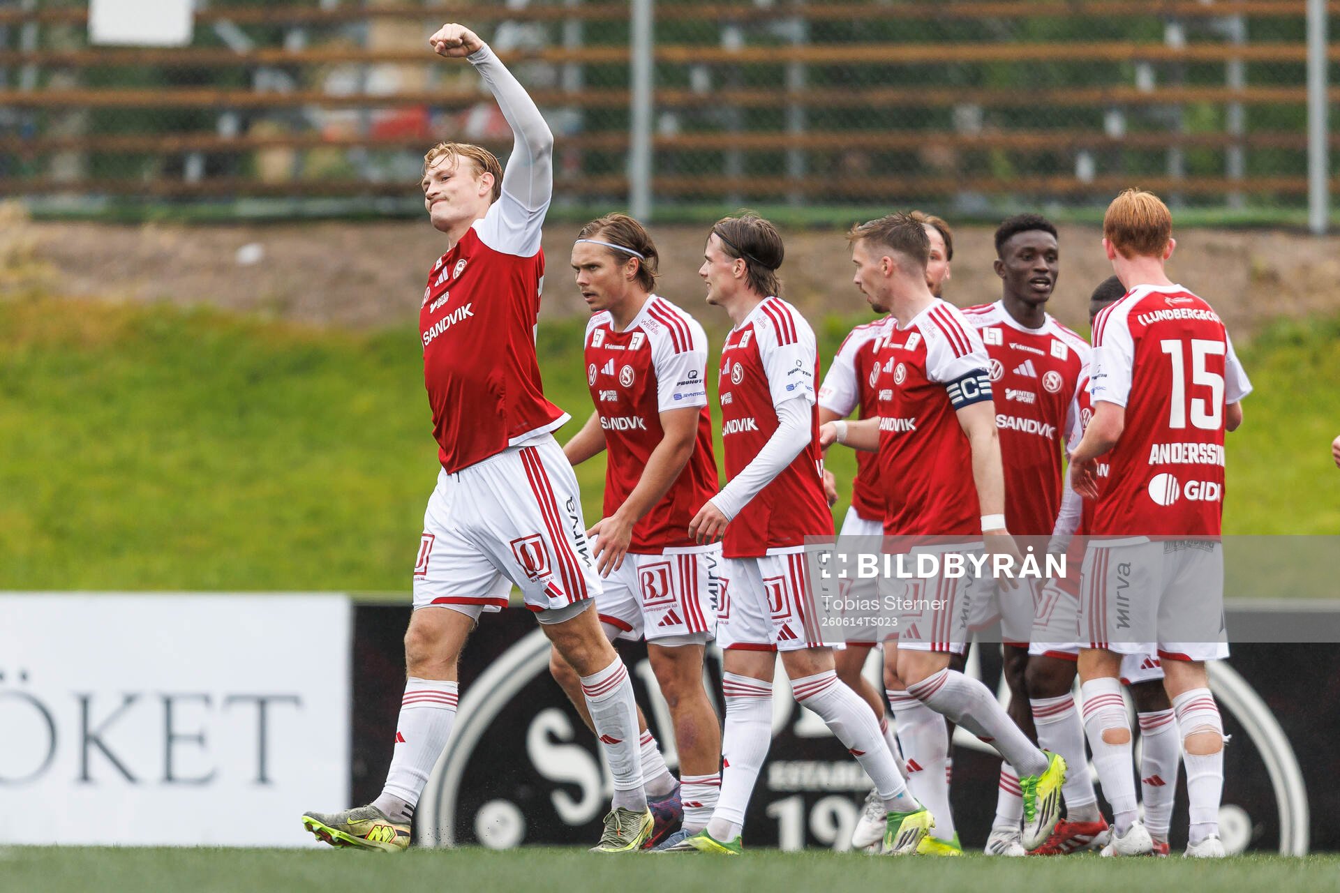 Sandvikens Christian Wagner jublar