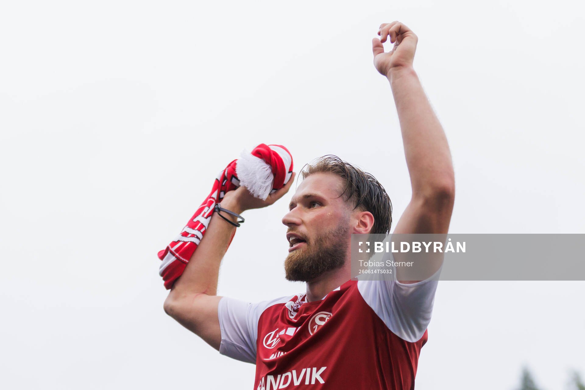Sandvikens Kasper Harletun jublar