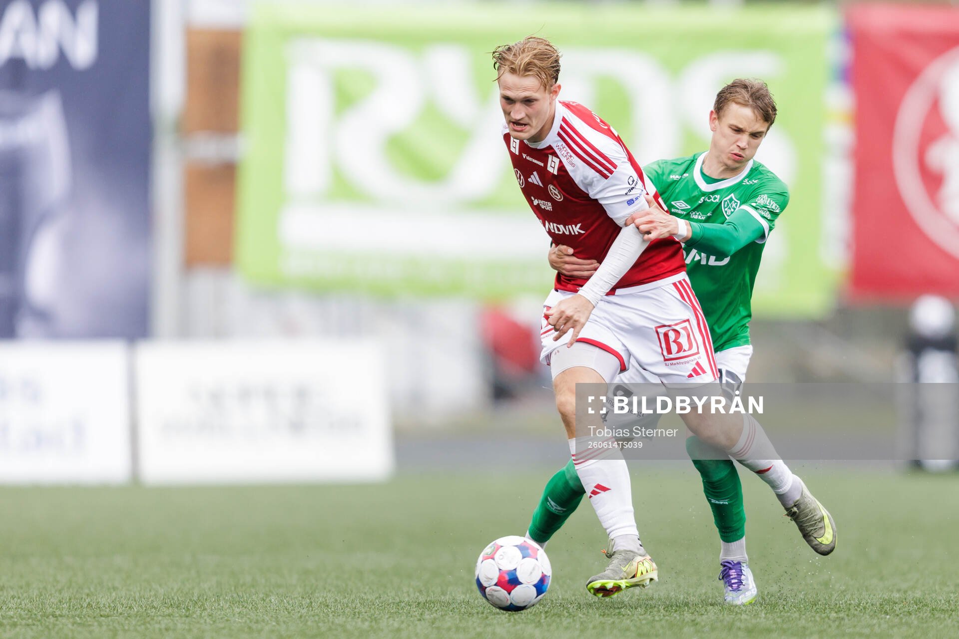 Sandvikens Christian Wagner och Brages Anders Hellblom