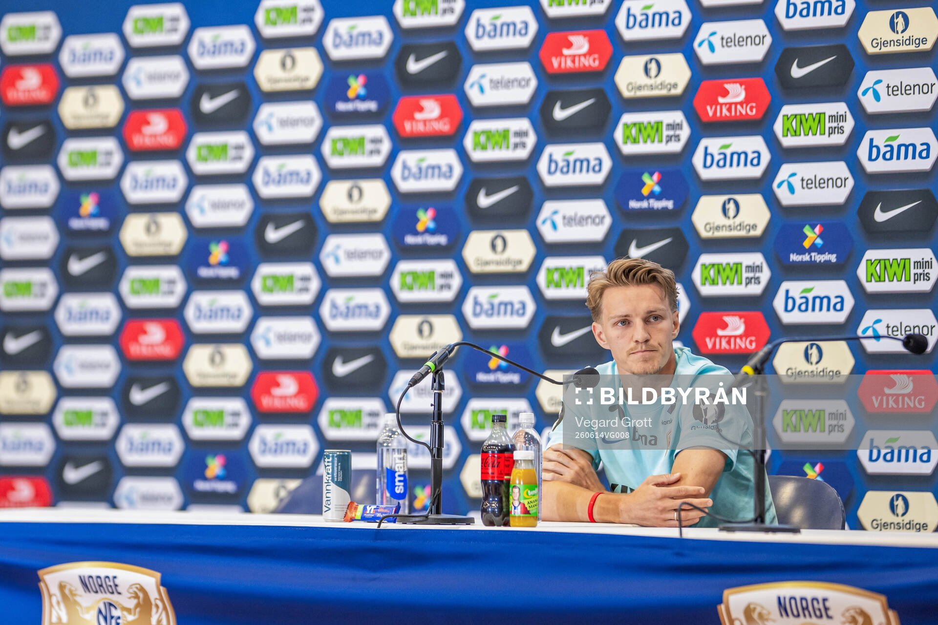 Martin Ødegaard of the Norwegian national football team at