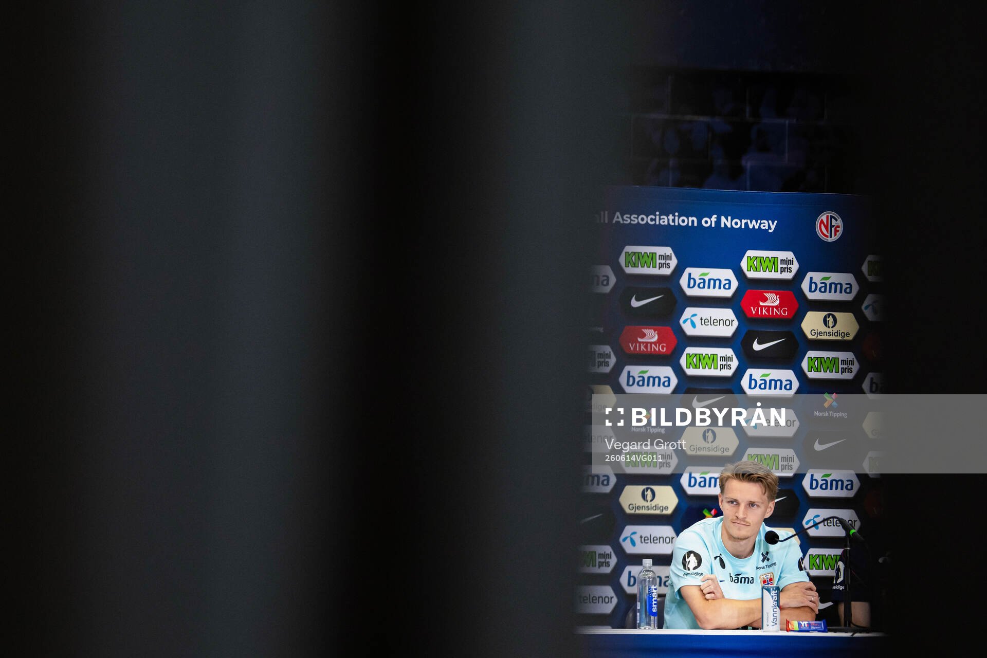 Martin Ødegaard of the Norwegian national football team at