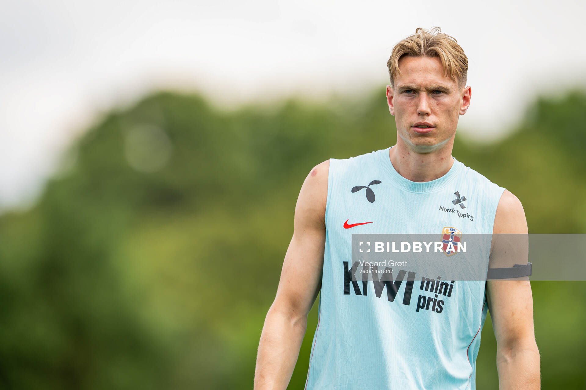 Torbjørn Lysaker Heggem of the Norwegian national football