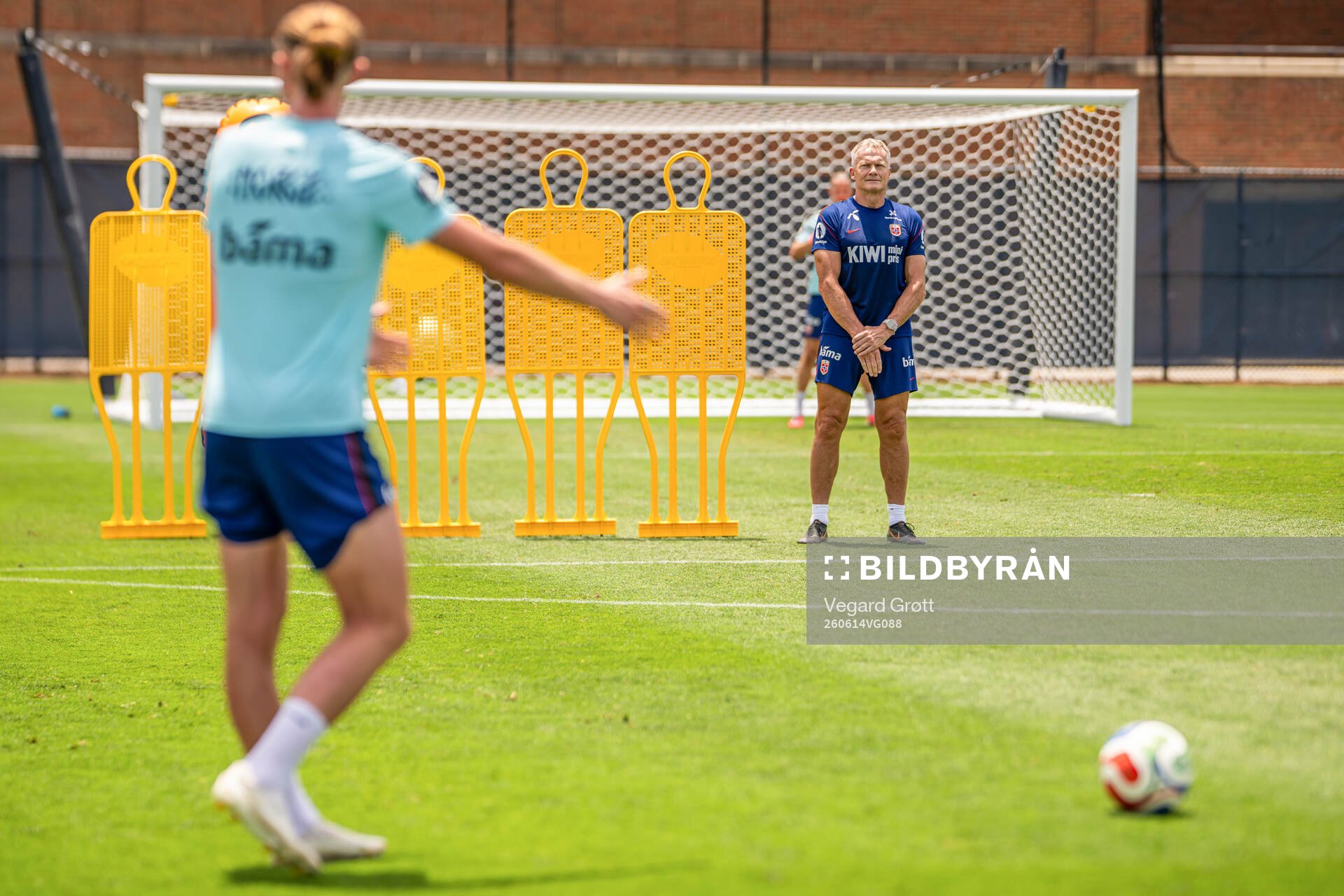 Frode Grodås, goalkeeper coach of the Norwegian national