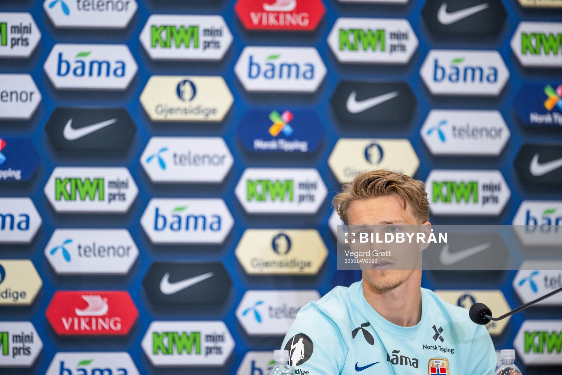 Martin Ødegaard of the Norwegian national football team at