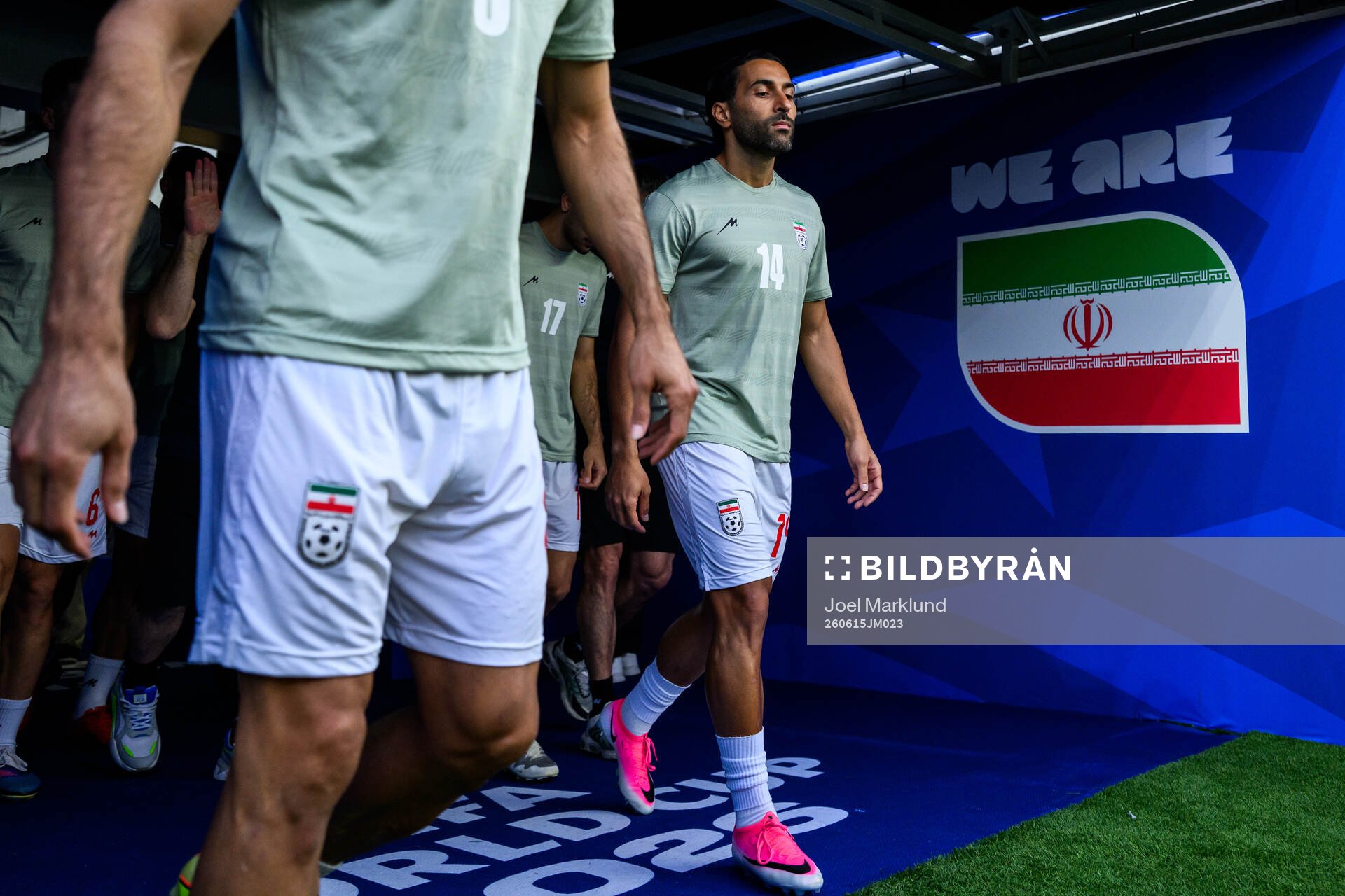 Saman Ghoddos of Iran