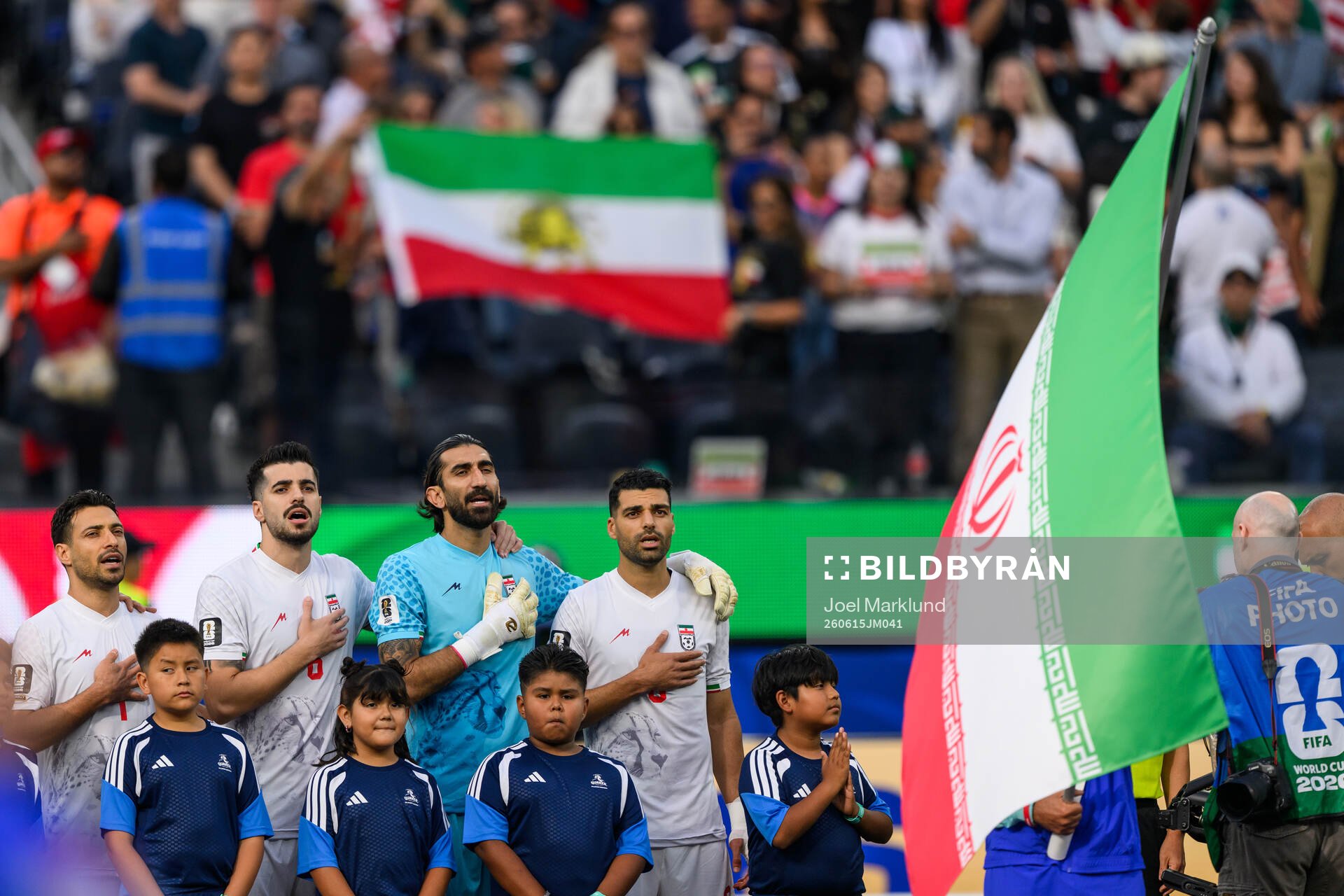 Saeid Ezatolahi, goalkeeper Alireza Beiranvand and Mehdi
