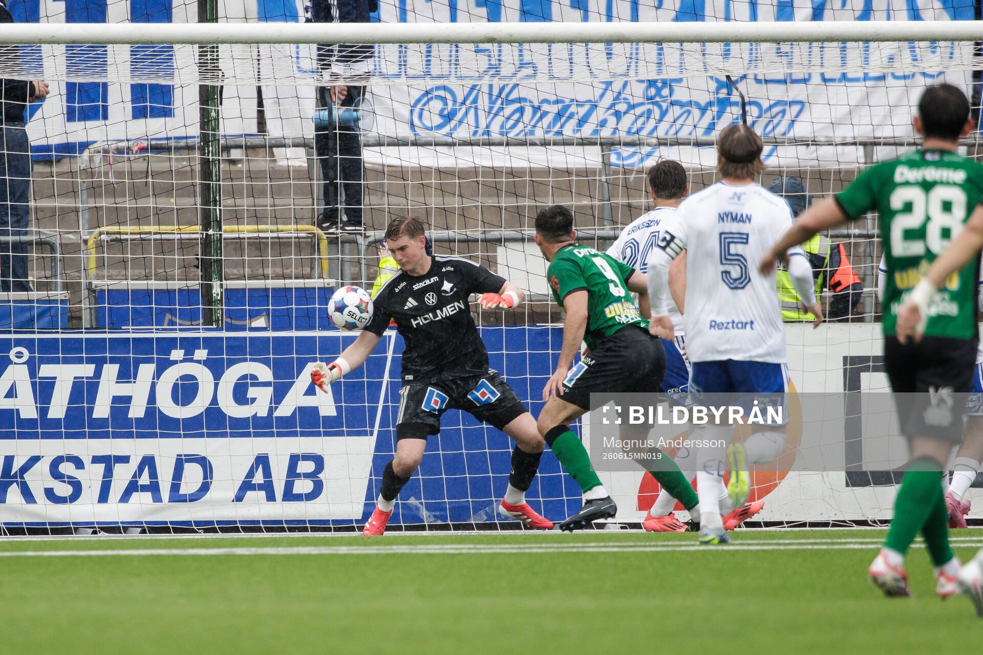 IFK Norrköpings målvakt Theo Krantz