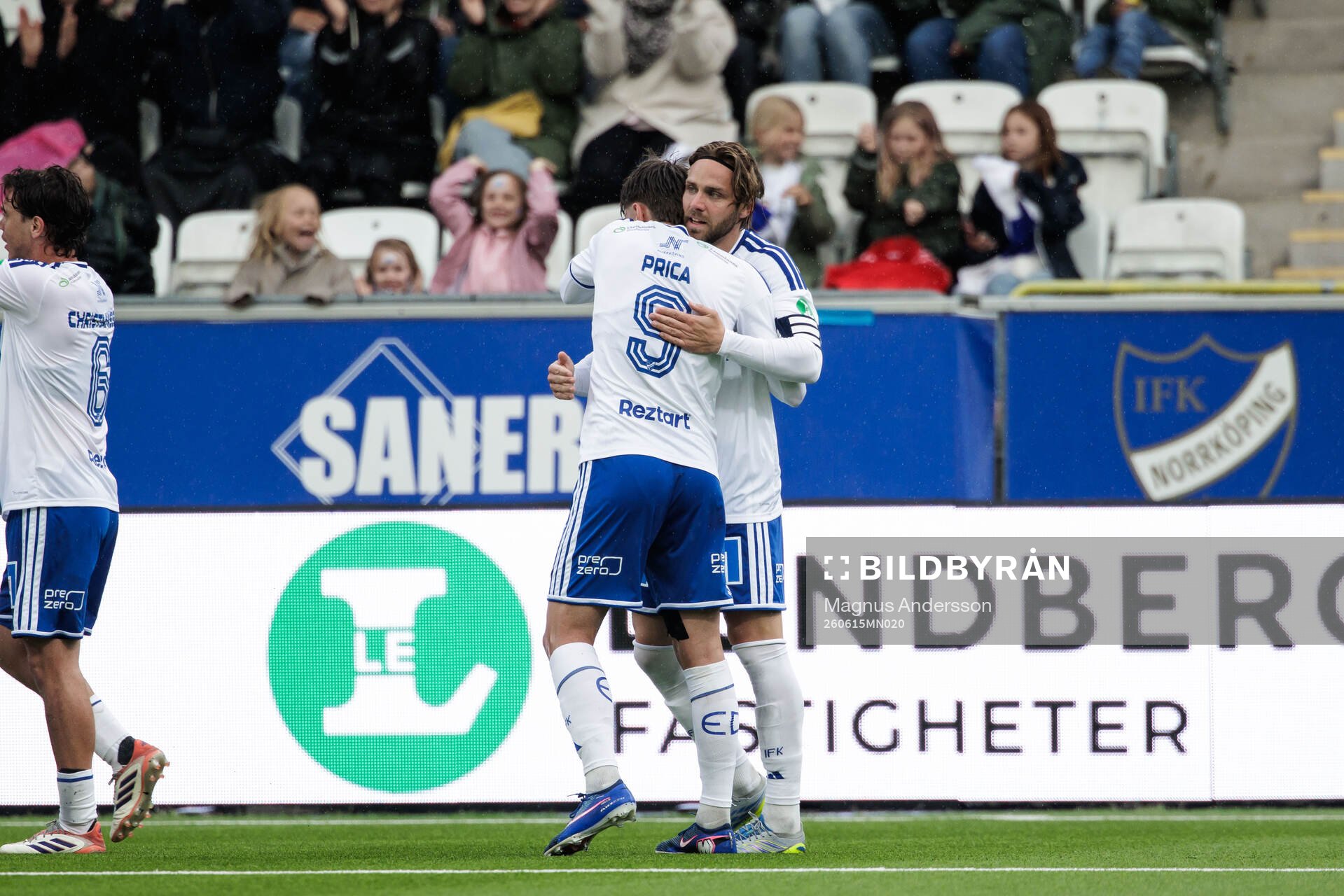 IFK Norrköpings Christoffer Nyman jublar