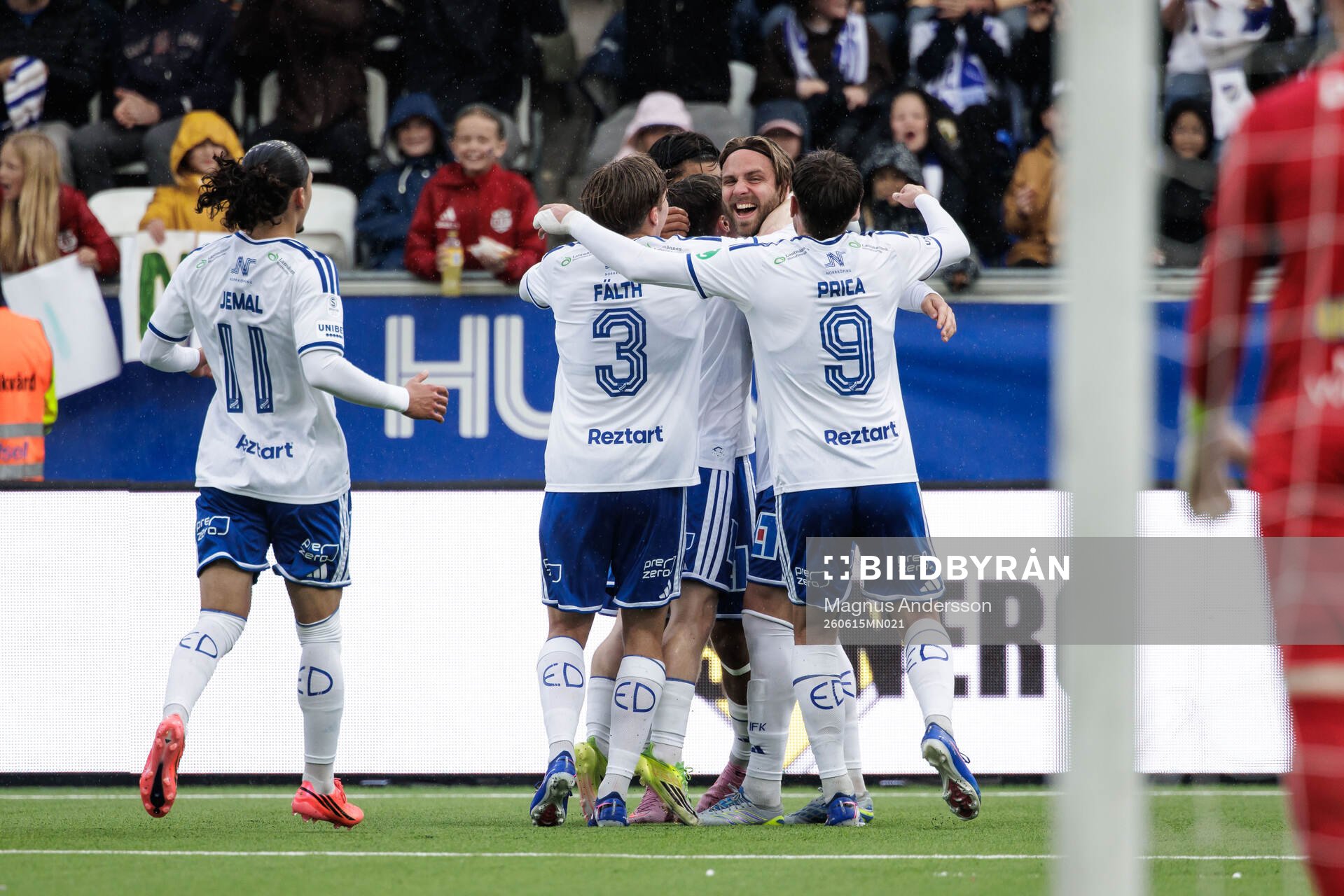 IFK Norrköpings Christoffer Nyman jublar