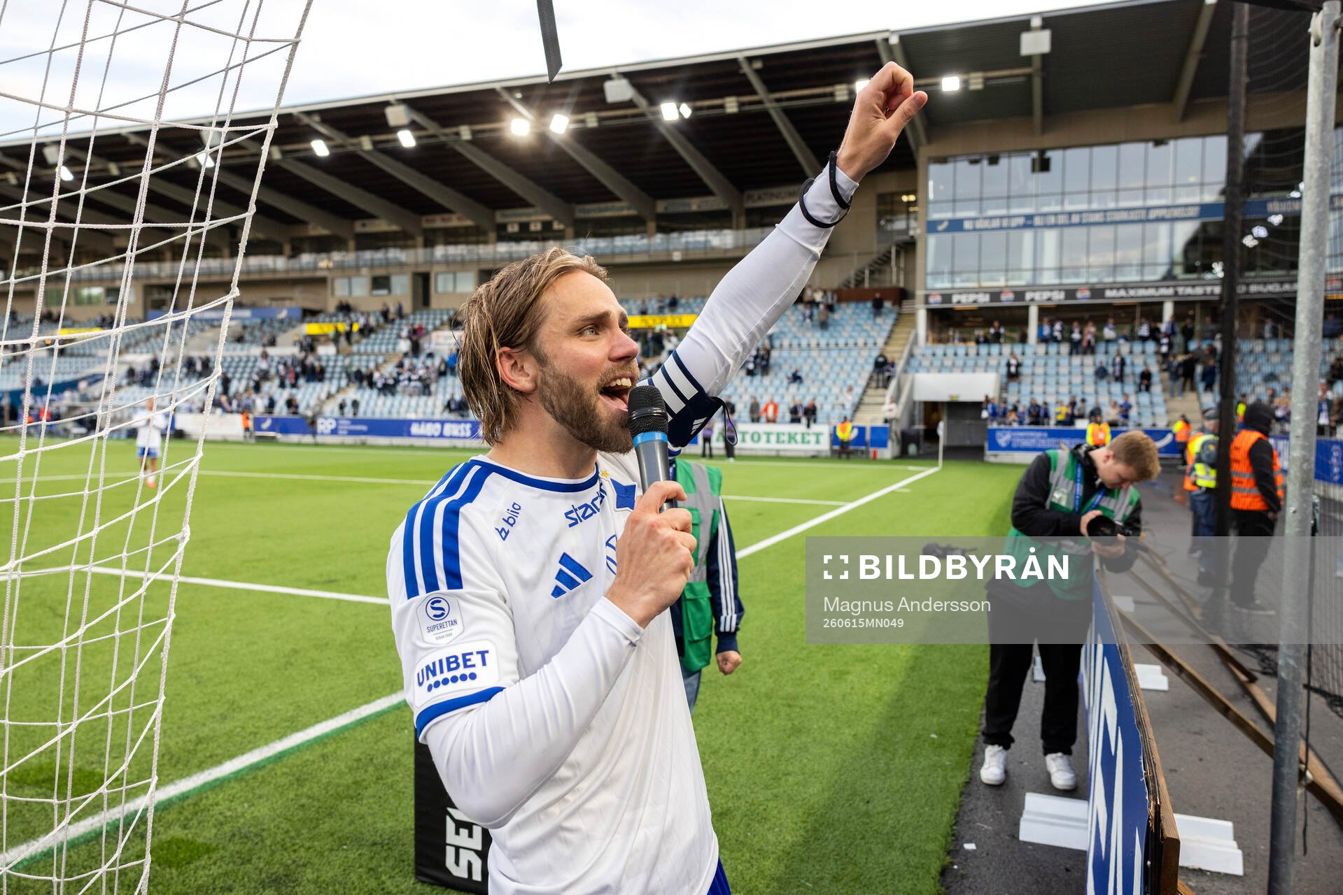IFK Norrköpings Christoffer Nyman jublar