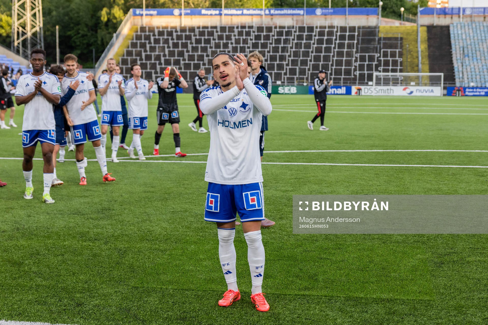 IFK Norrköpings Elias Jemal jublar