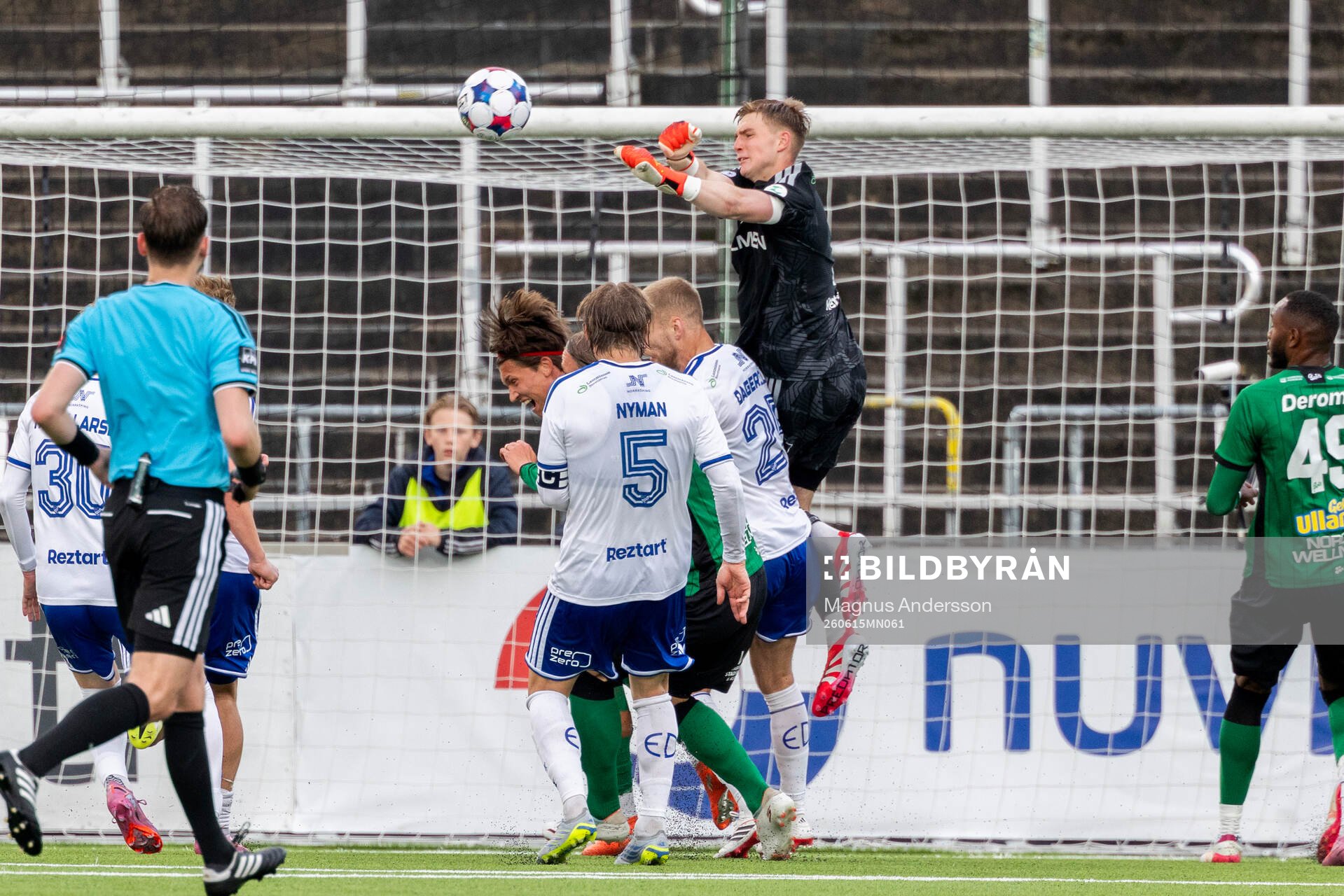 IFK Norrköpings målvakt Theo Krantz