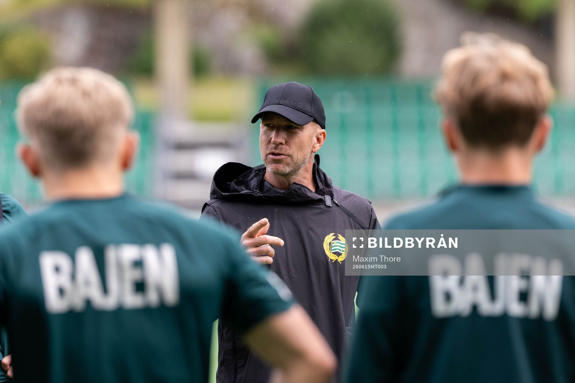 Hammarbys tränare Henrik Rydström