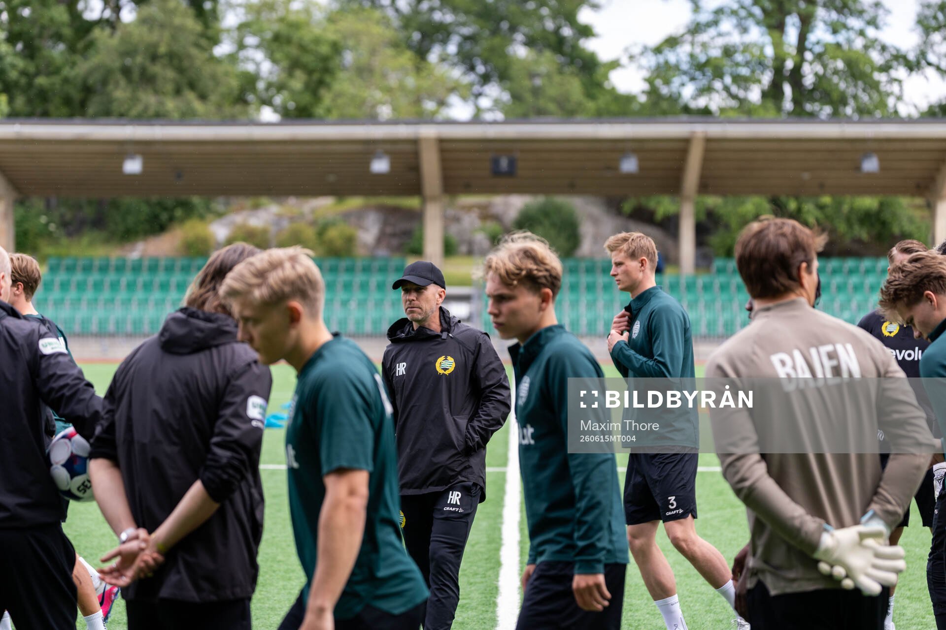 Hammarbys tränare Henrik Rydström