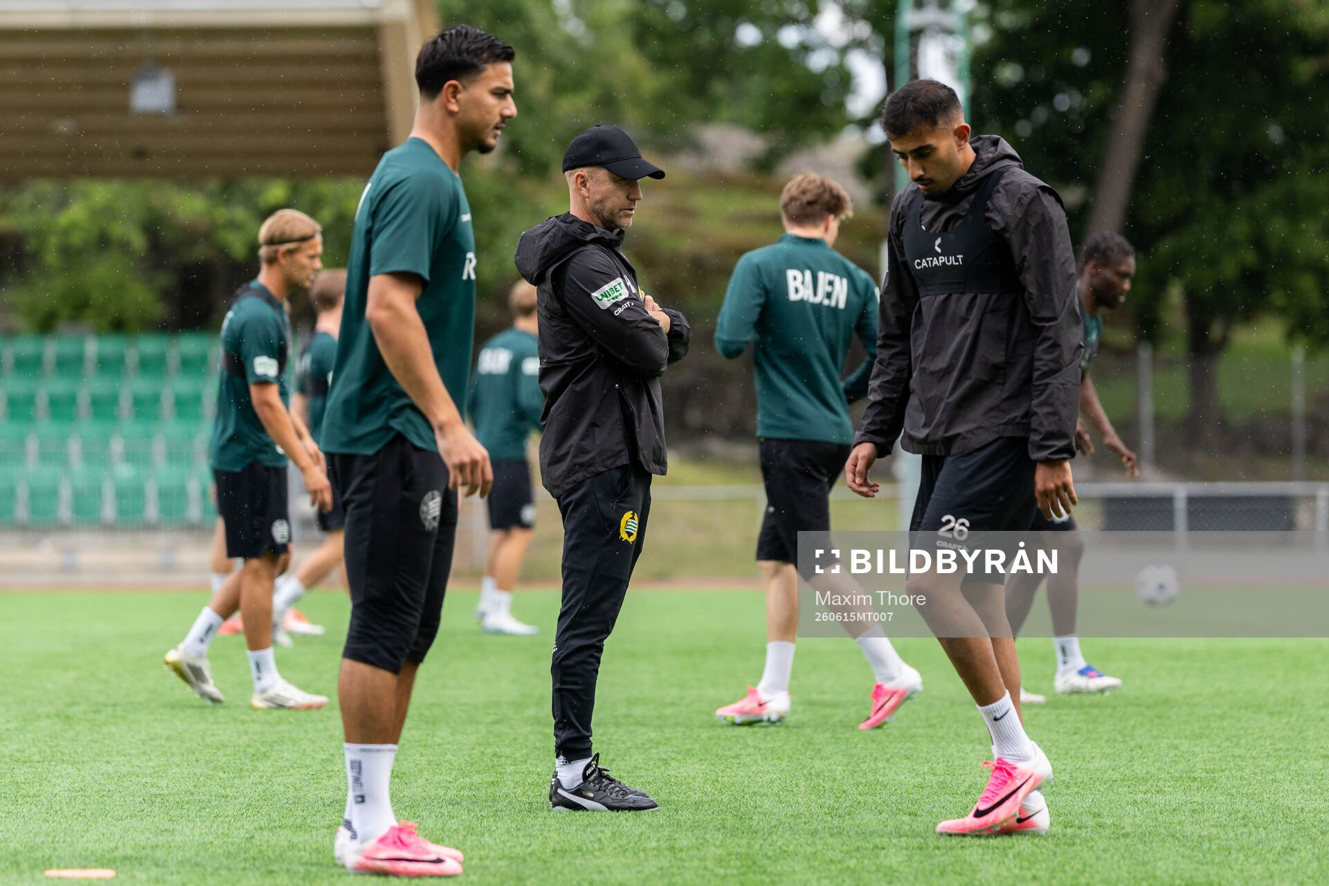 Hammarbys tränare Henrik Rydström