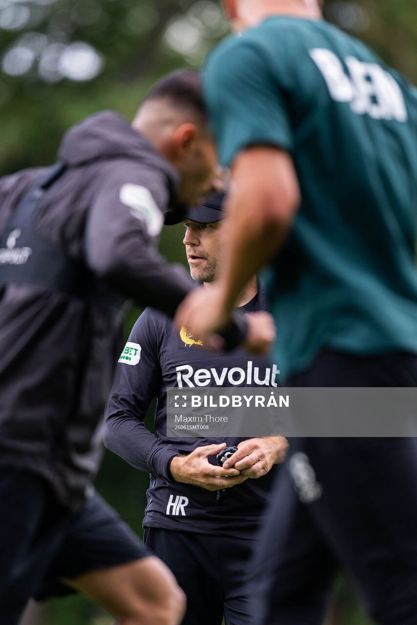 Hammarbys tränare Henrik Rydström