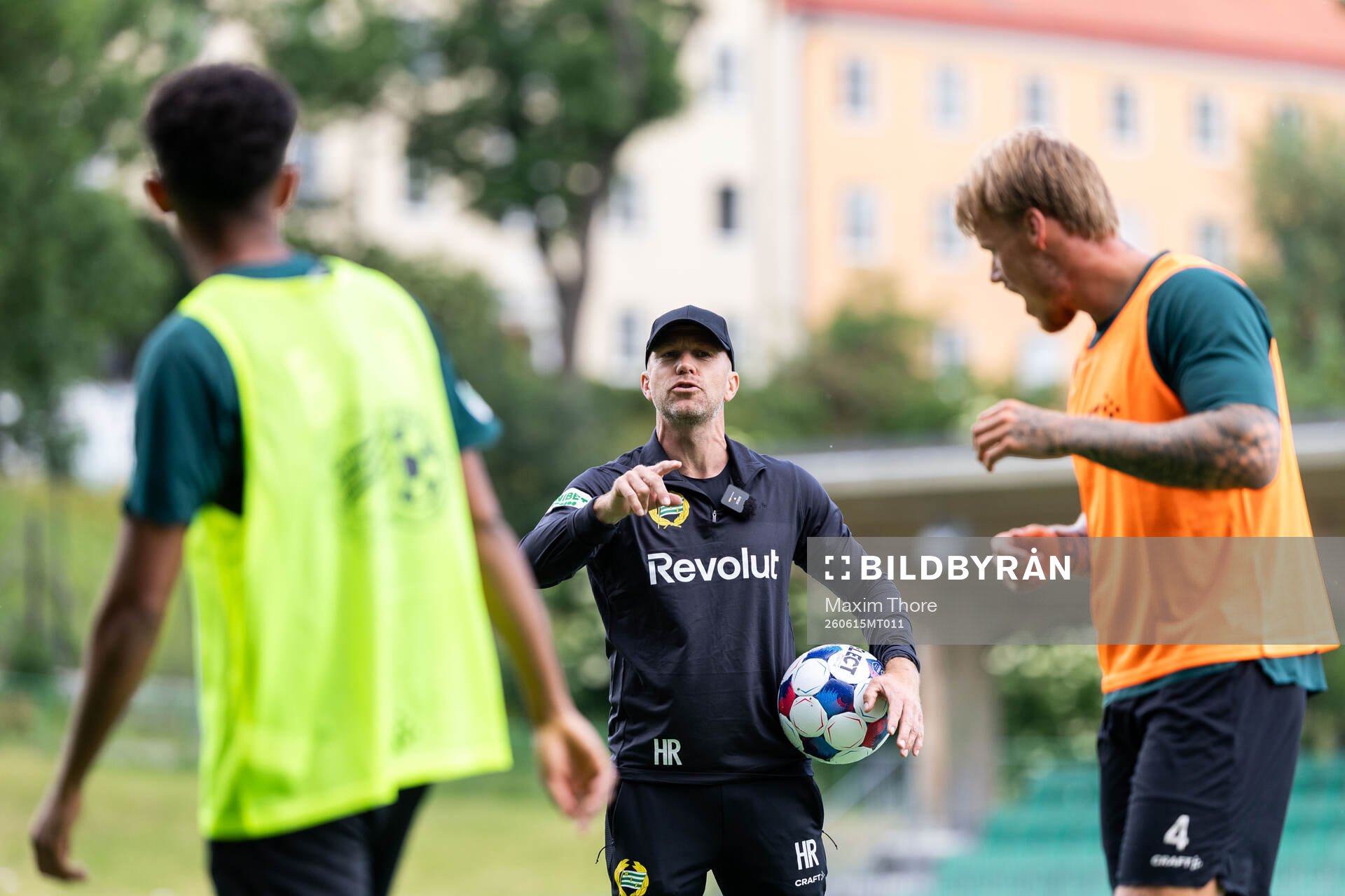 Hammarbys tränare Henrik Rydström