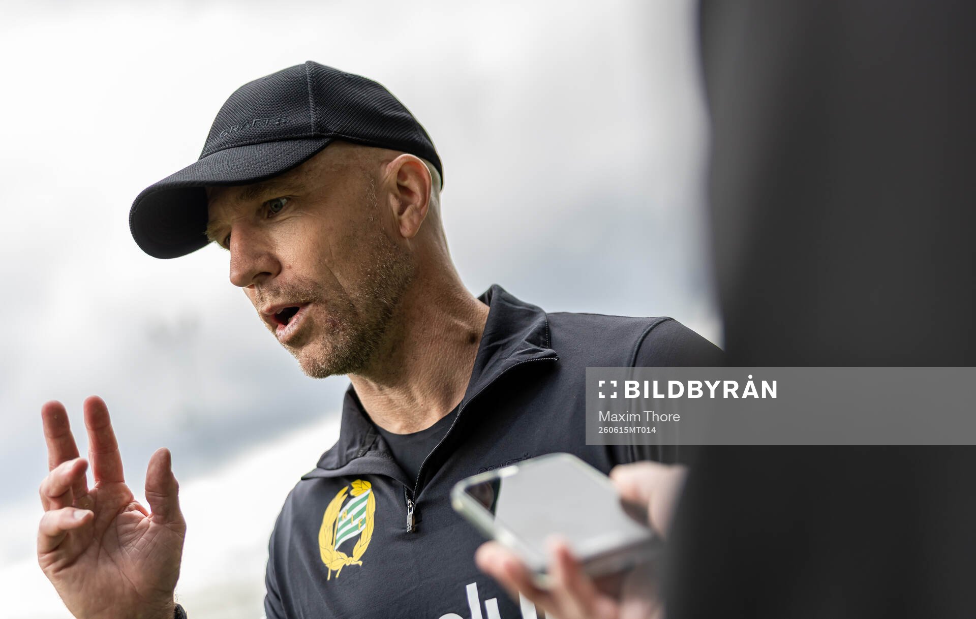 Hammarbys tränare Henrik Rydström