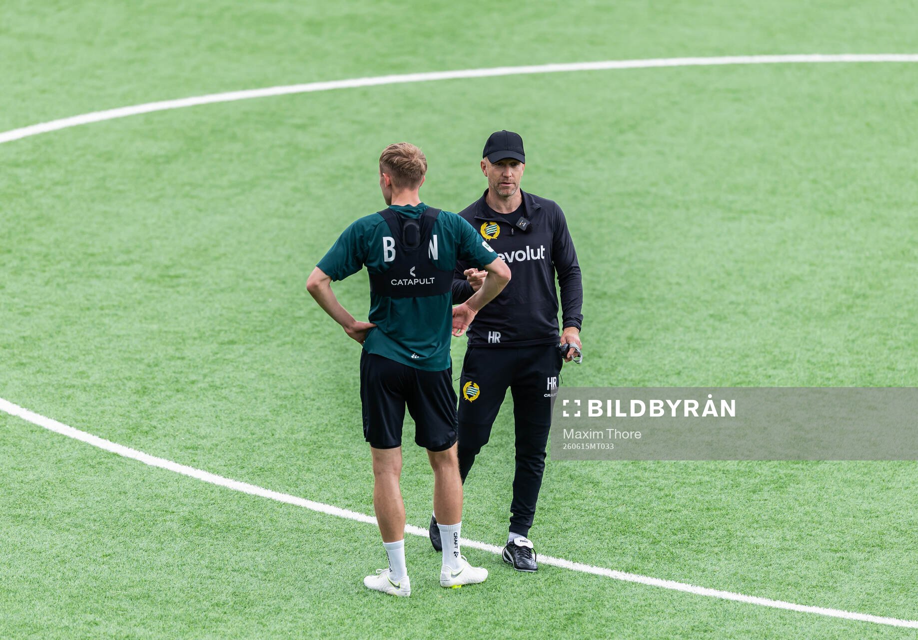Tränare Henrik Rydström