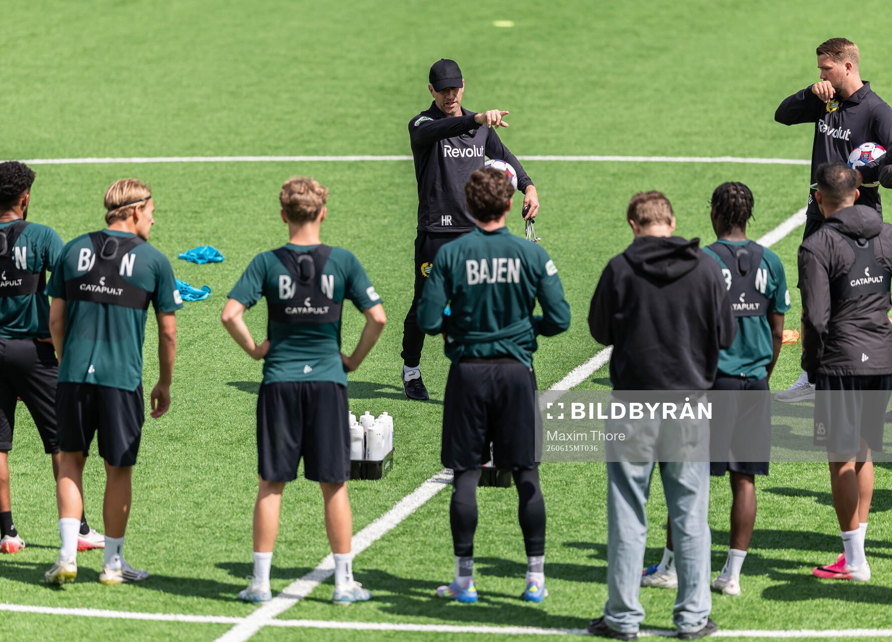 Hammarbys tränare Henrik Rydström