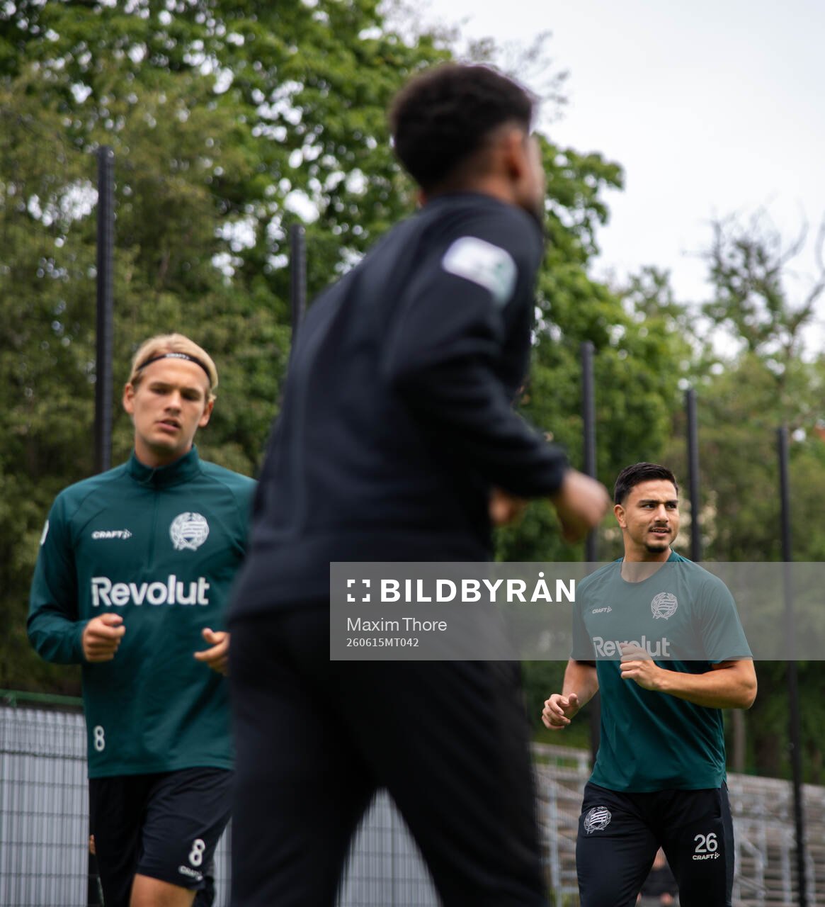 Hammarbys Markus Karlsson och Jusef Erabi