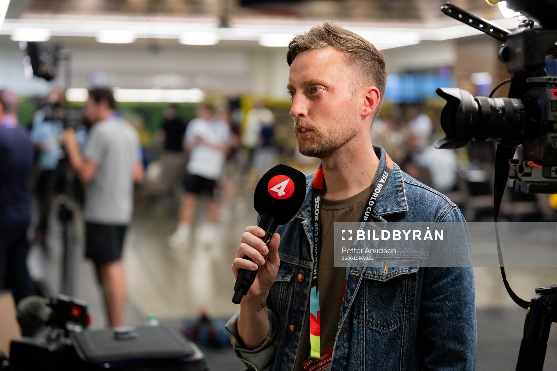 Axel Pileby of Swedish broadcaster TV4