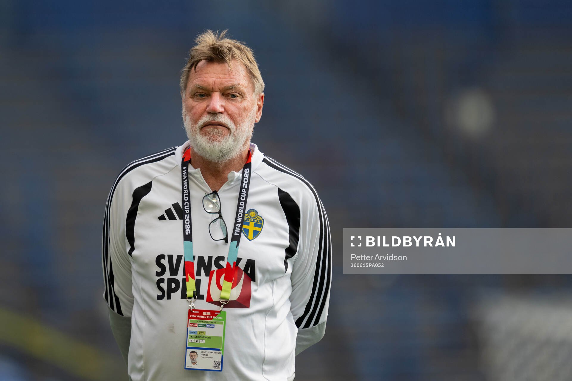 Peter Loxvi Johansson, Equipment manager of the Swedish