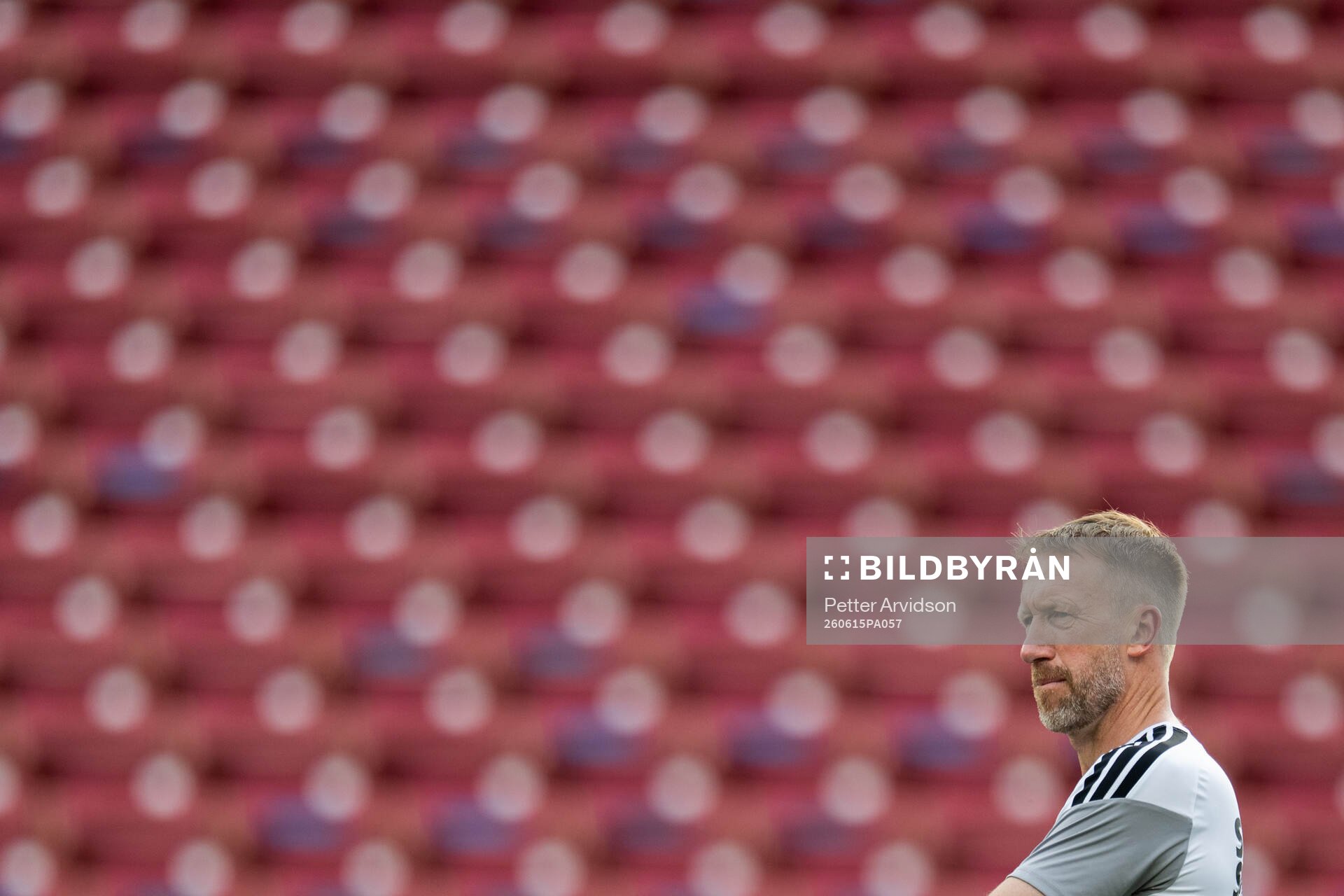 Head coach Graham Potter of the Swedish national football
