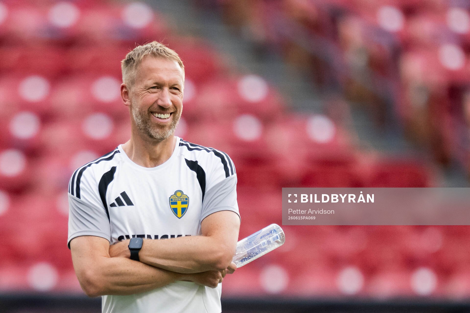 Head coach Graham Potter of the Swedish national football