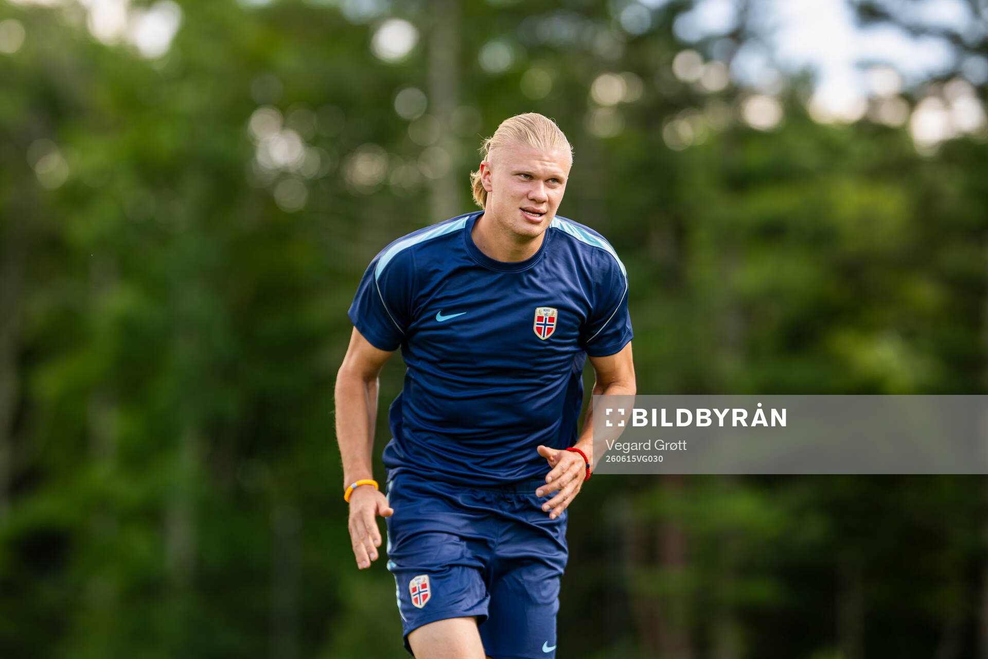 Erling Braut Haaland of the Norwegian national football