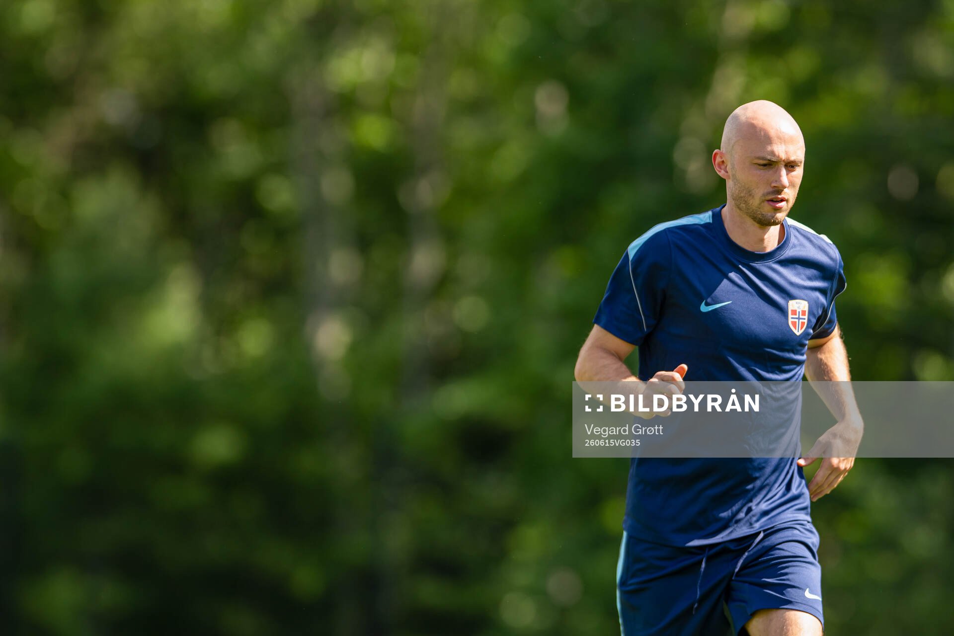 Fredrik Aursnes of the Norwegian national football team at