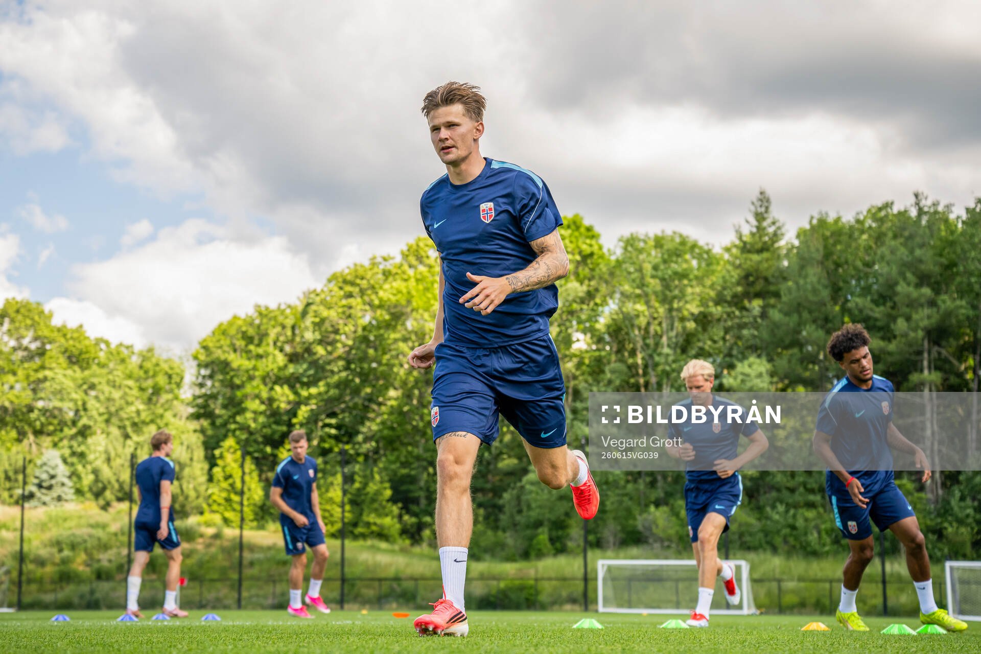 David Møller Wolfe of the Norwegian national football team