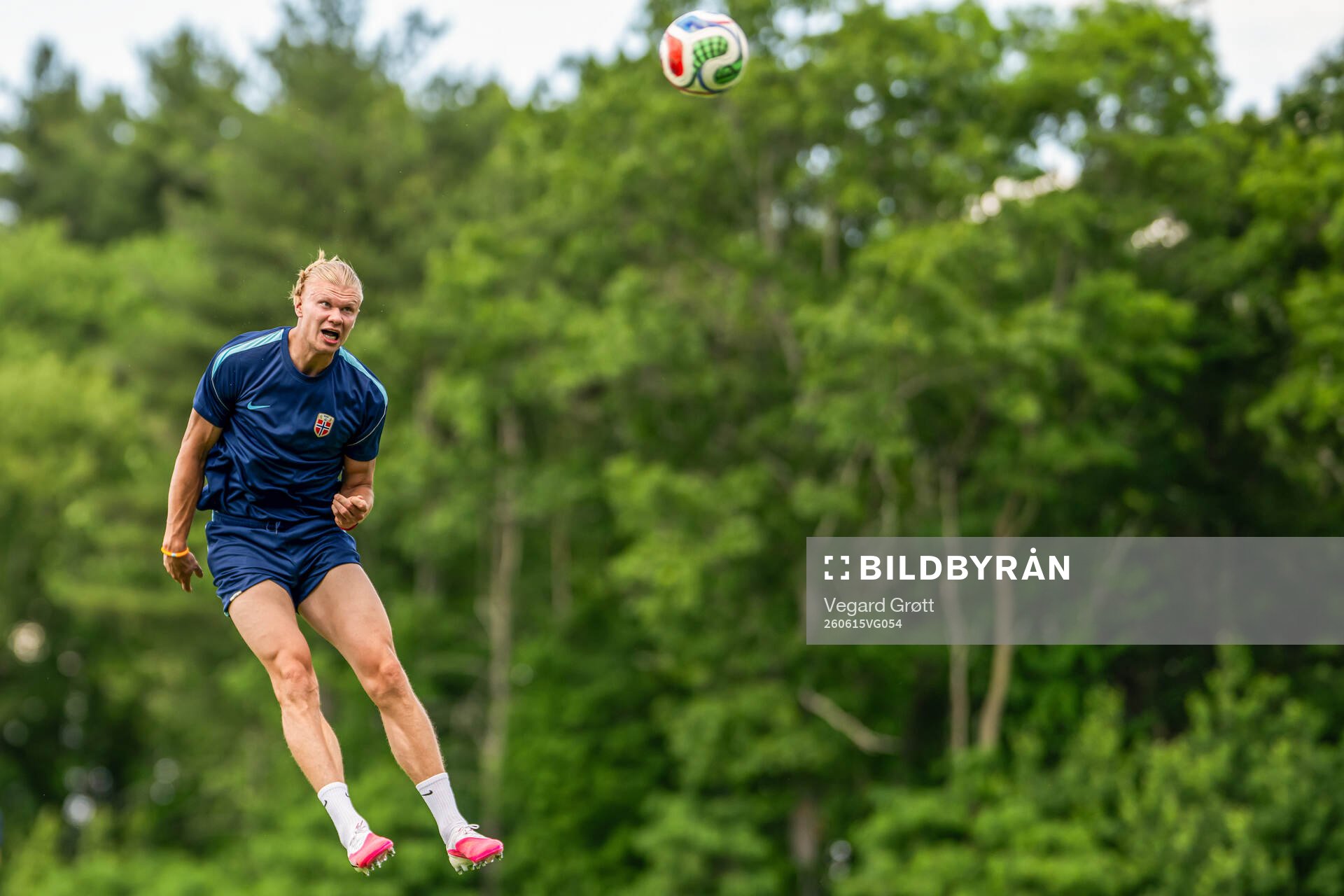 Erling Braut Haaland of the Norwegian national football