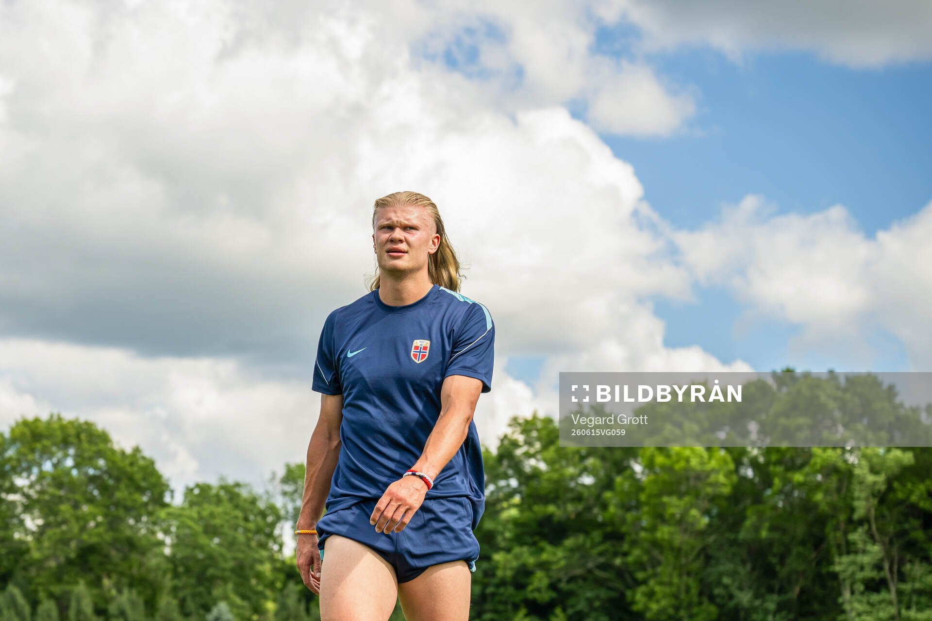 Erling Braut Haaland of the Norwegian national football